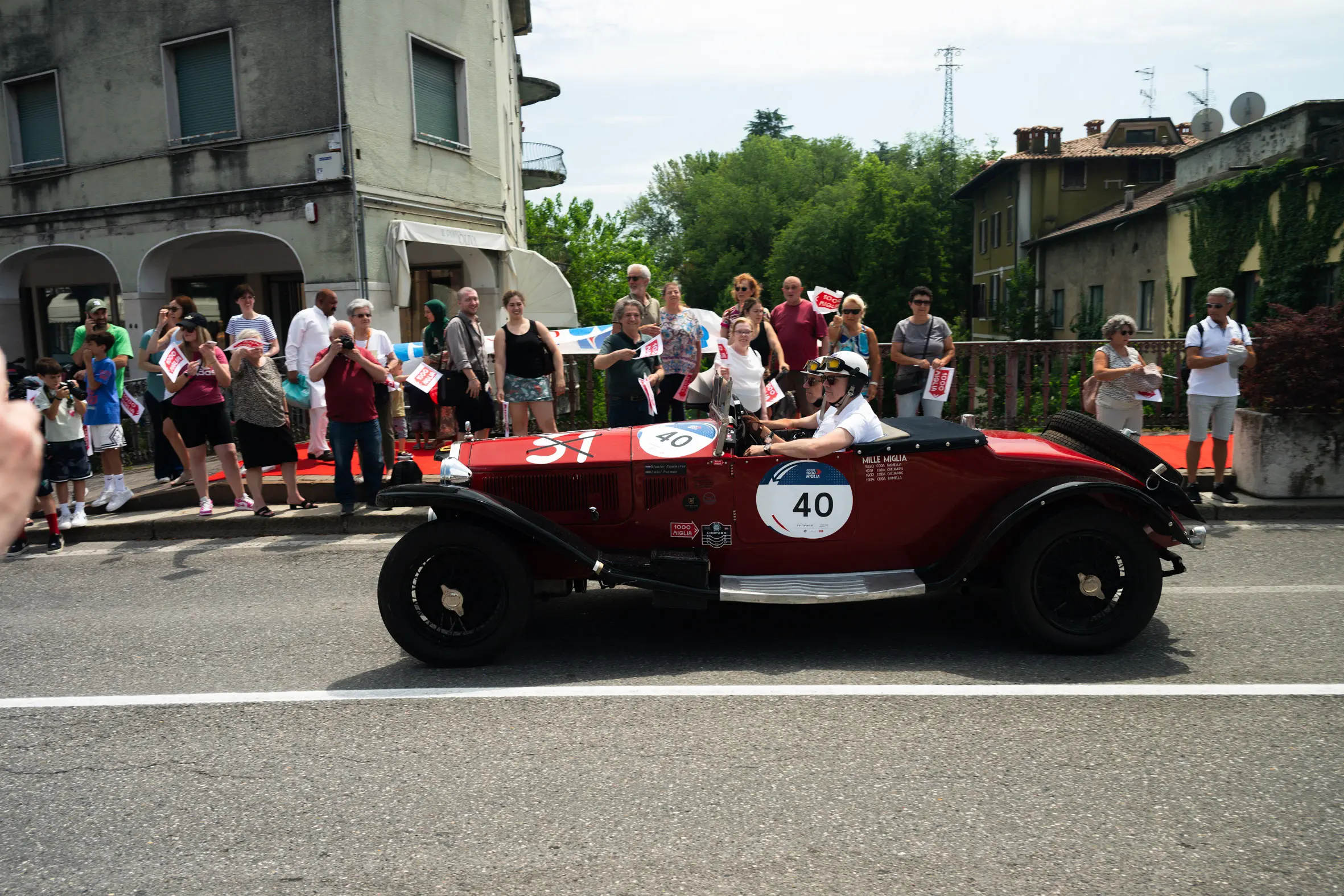 Mille Miglia 2025, il passaggio da Gavardo