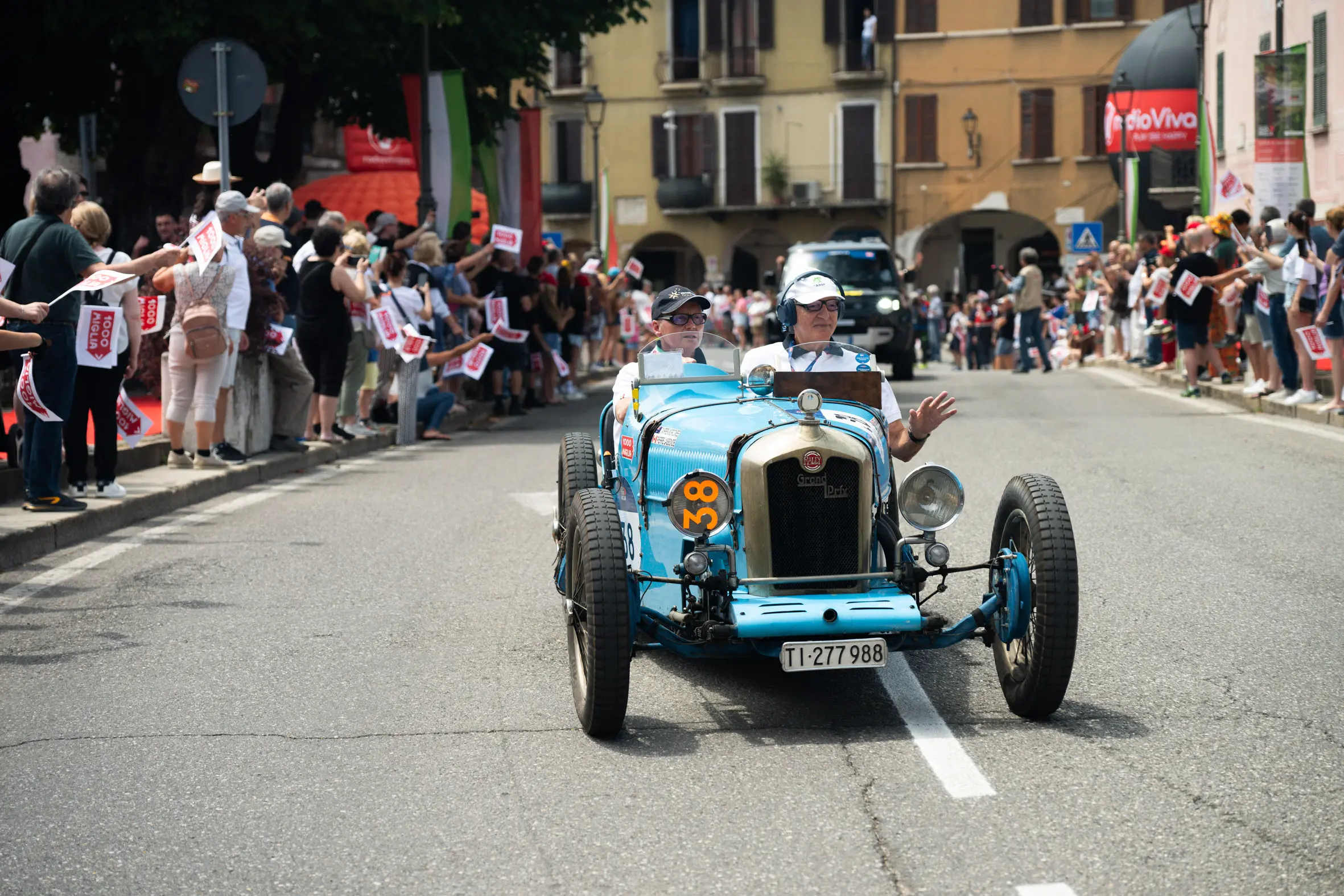 Mille Miglia 2025, il passaggio da Gavardo