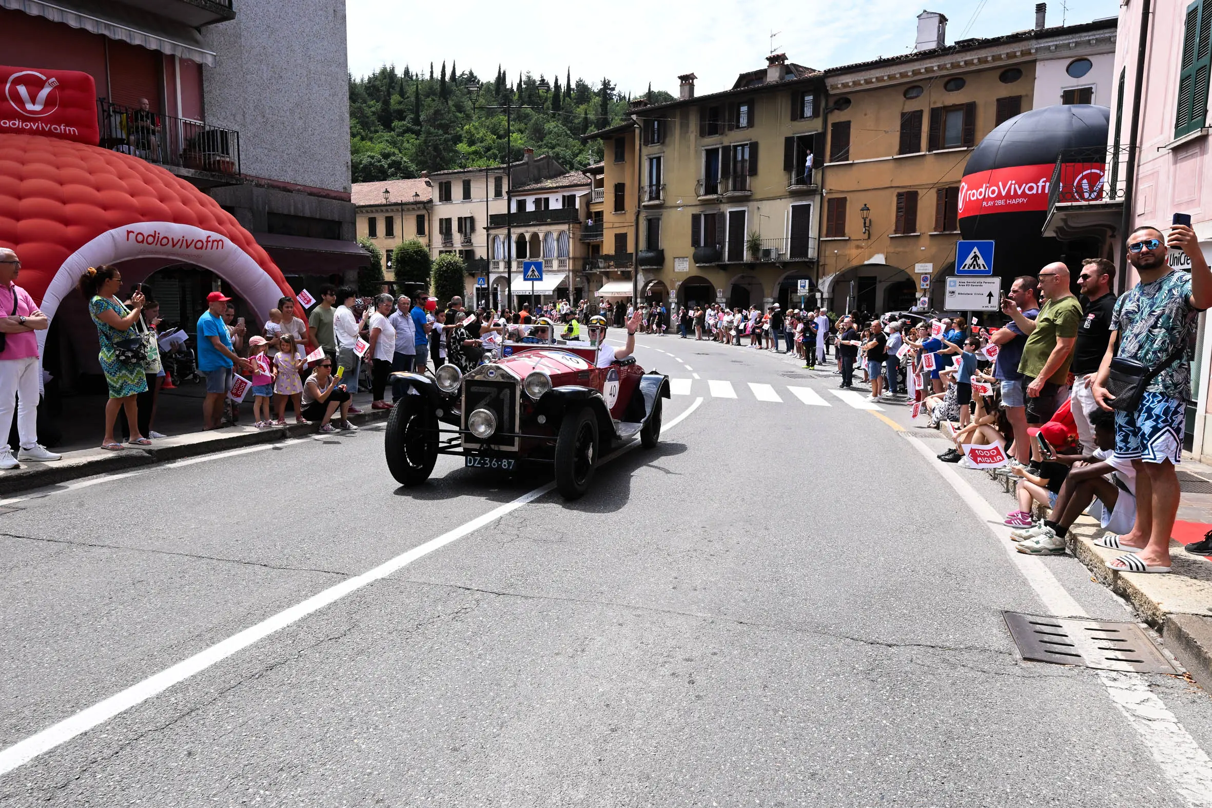 Mille Miglia 2025, il passaggio da Gavardo