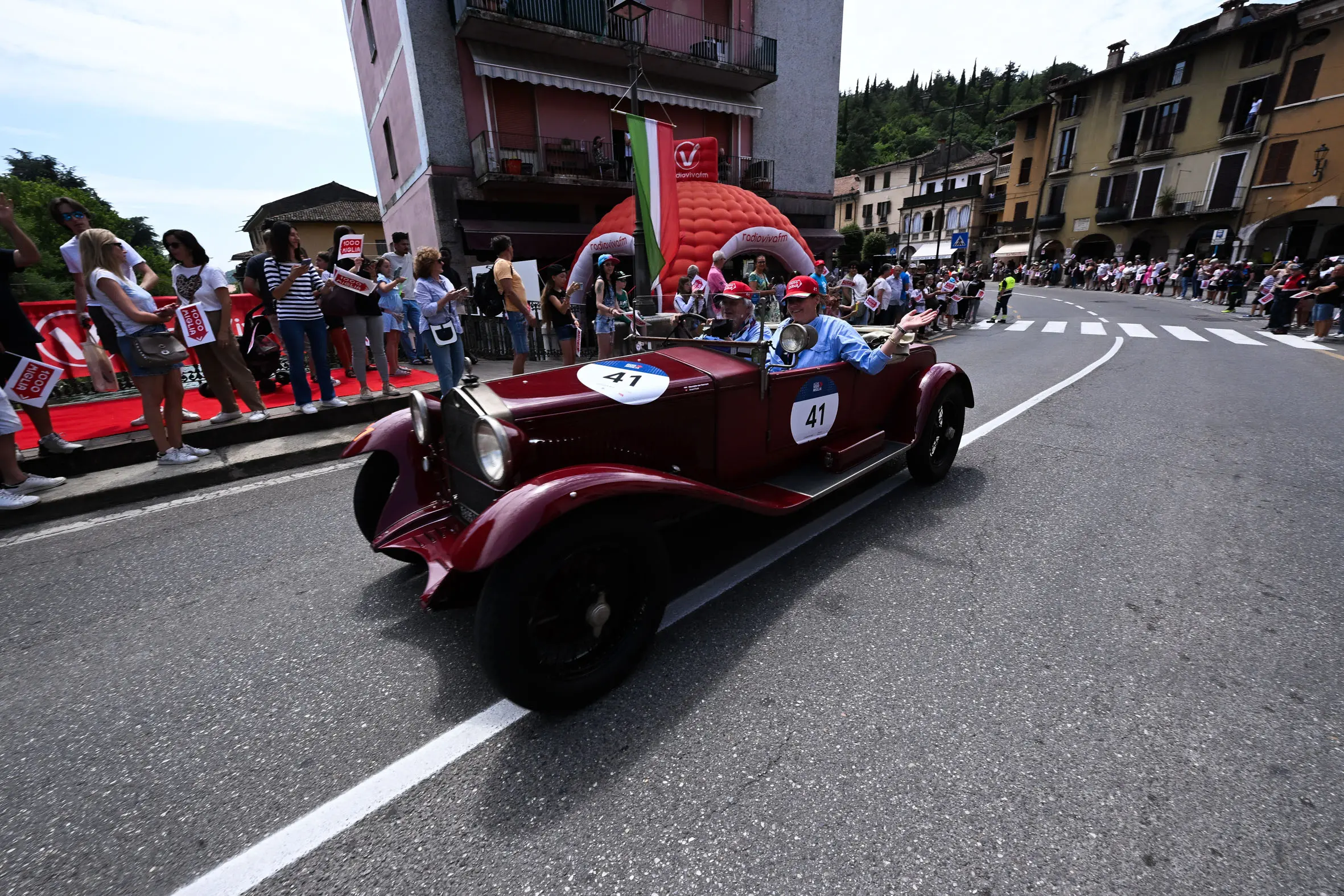 Mille Miglia 2025, il passaggio da Gavardo