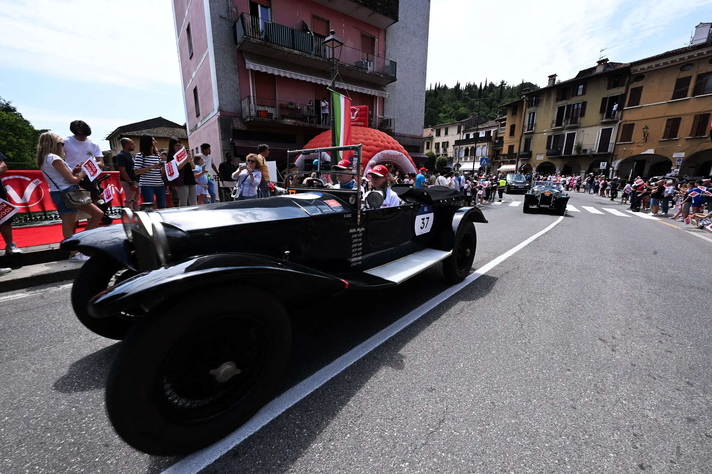 Mille Miglia 2025, il passaggio da Gavardo