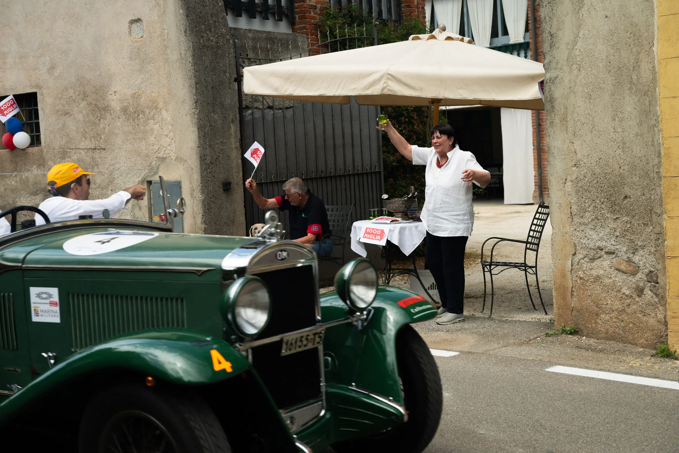 Mille Miglia 2025, il passaggio da Prevalle