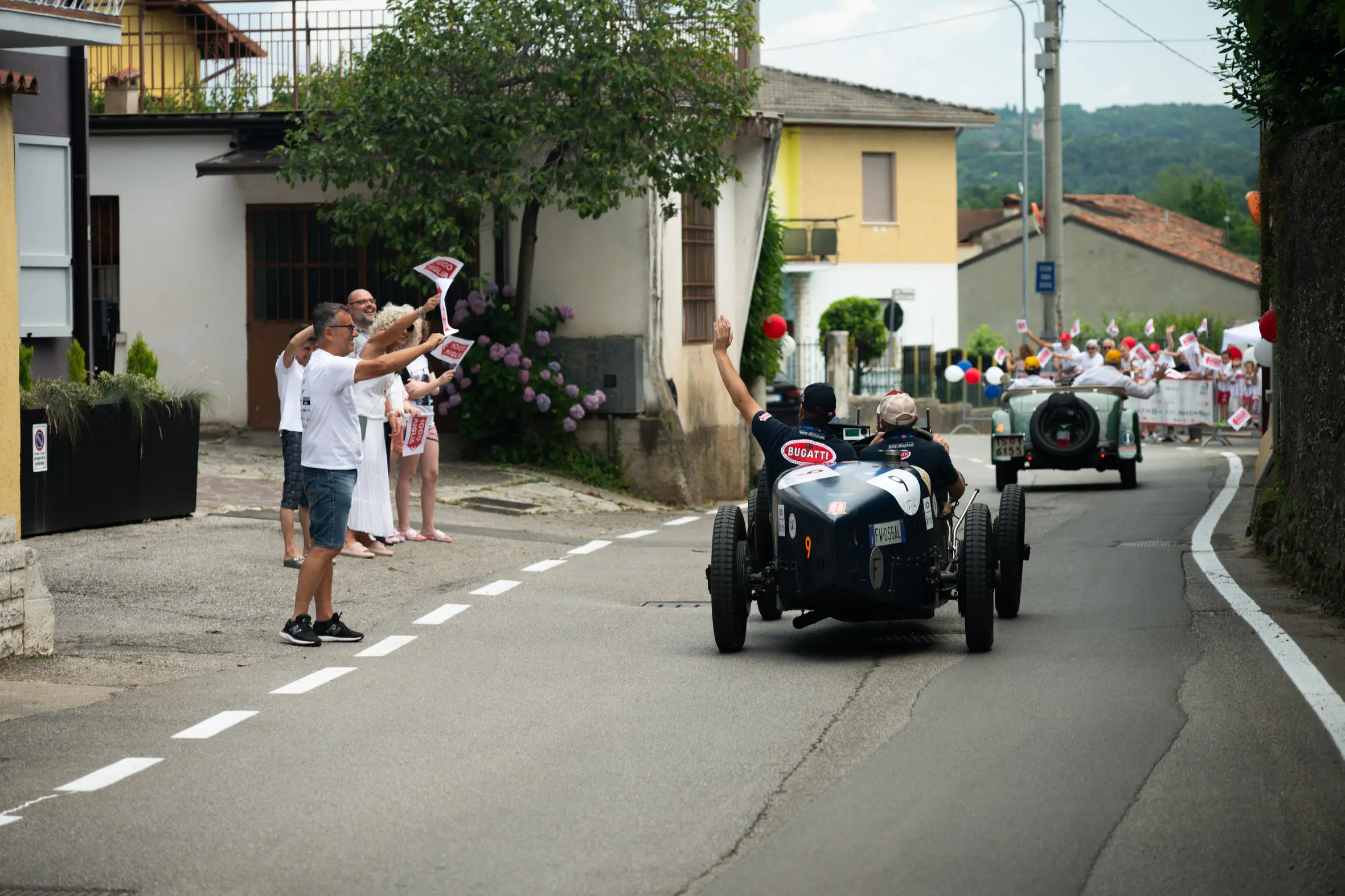 Mille Miglia 2025, il passaggio da Prevalle