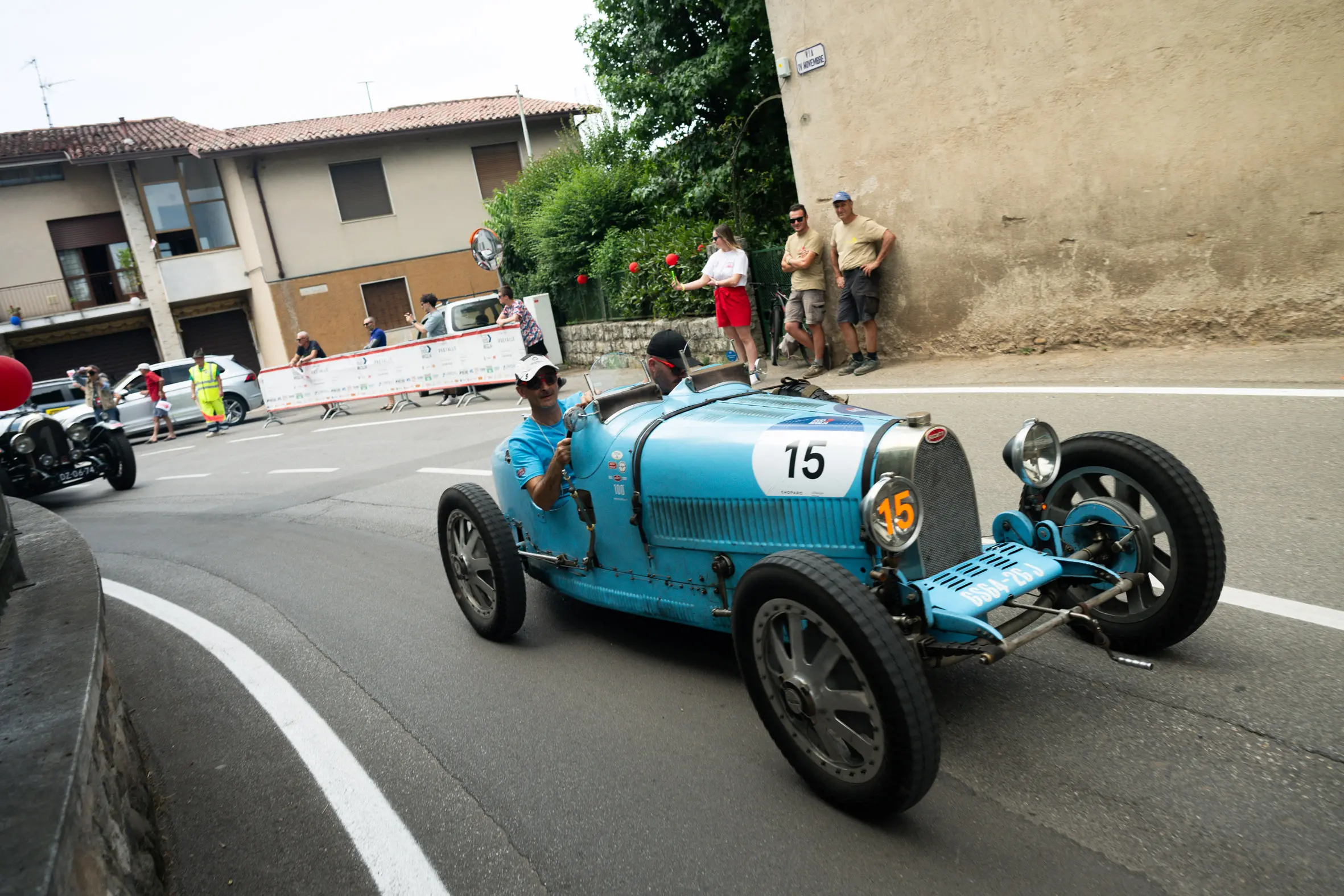Mille Miglia 2025, il passaggio da Prevalle