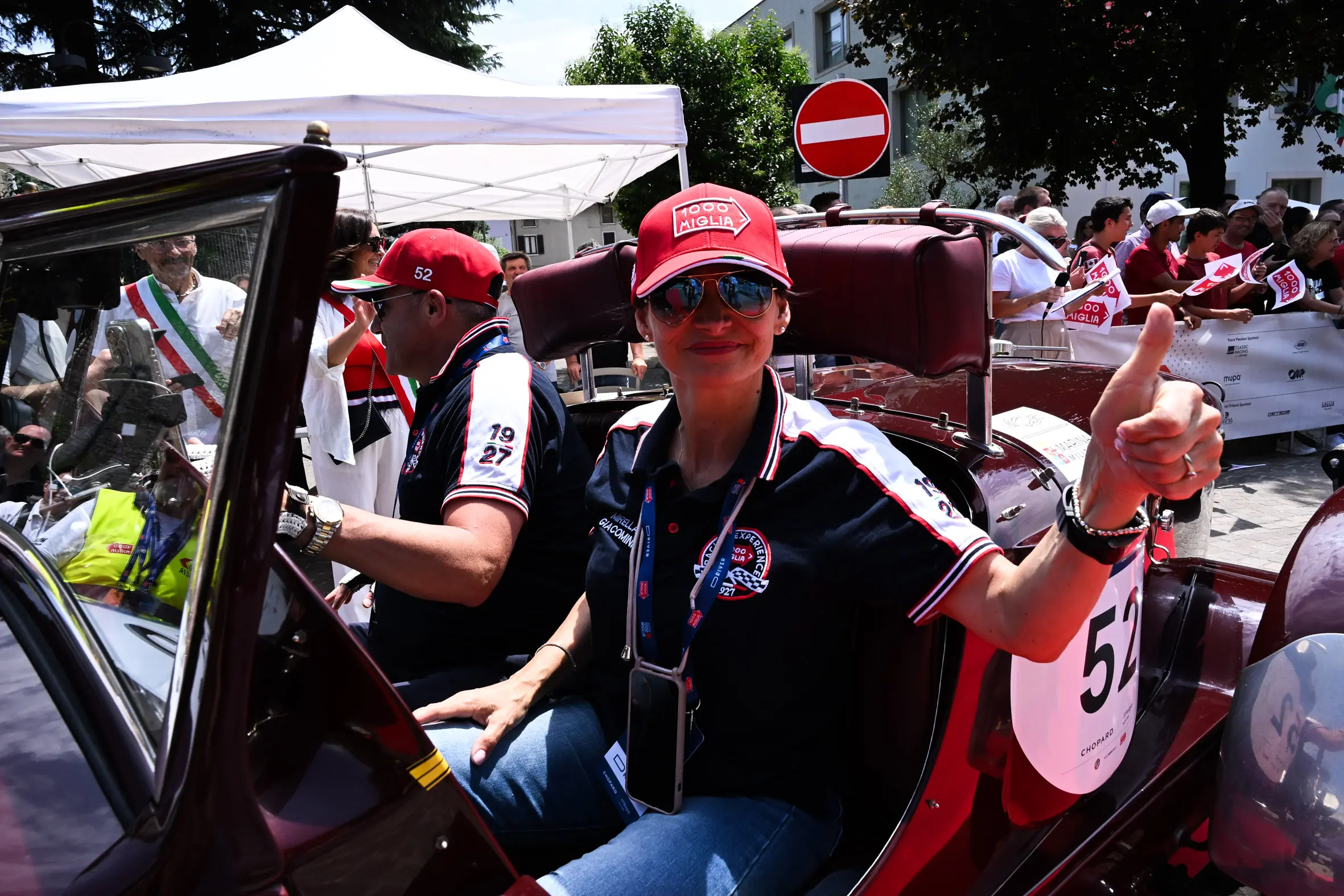 Mille Miglia 2025, il passaggio da Villanuova sul Clisi