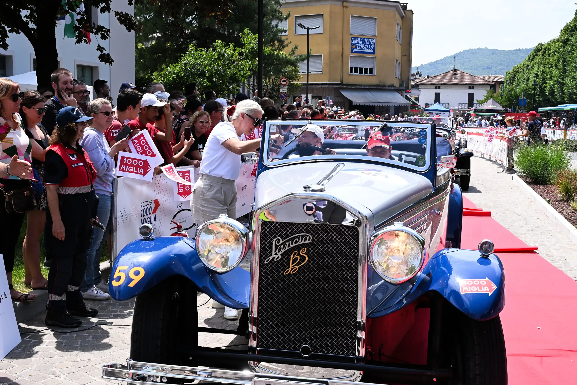 Mille Miglia 2025, il passaggio da Villanuova sul Clisi
