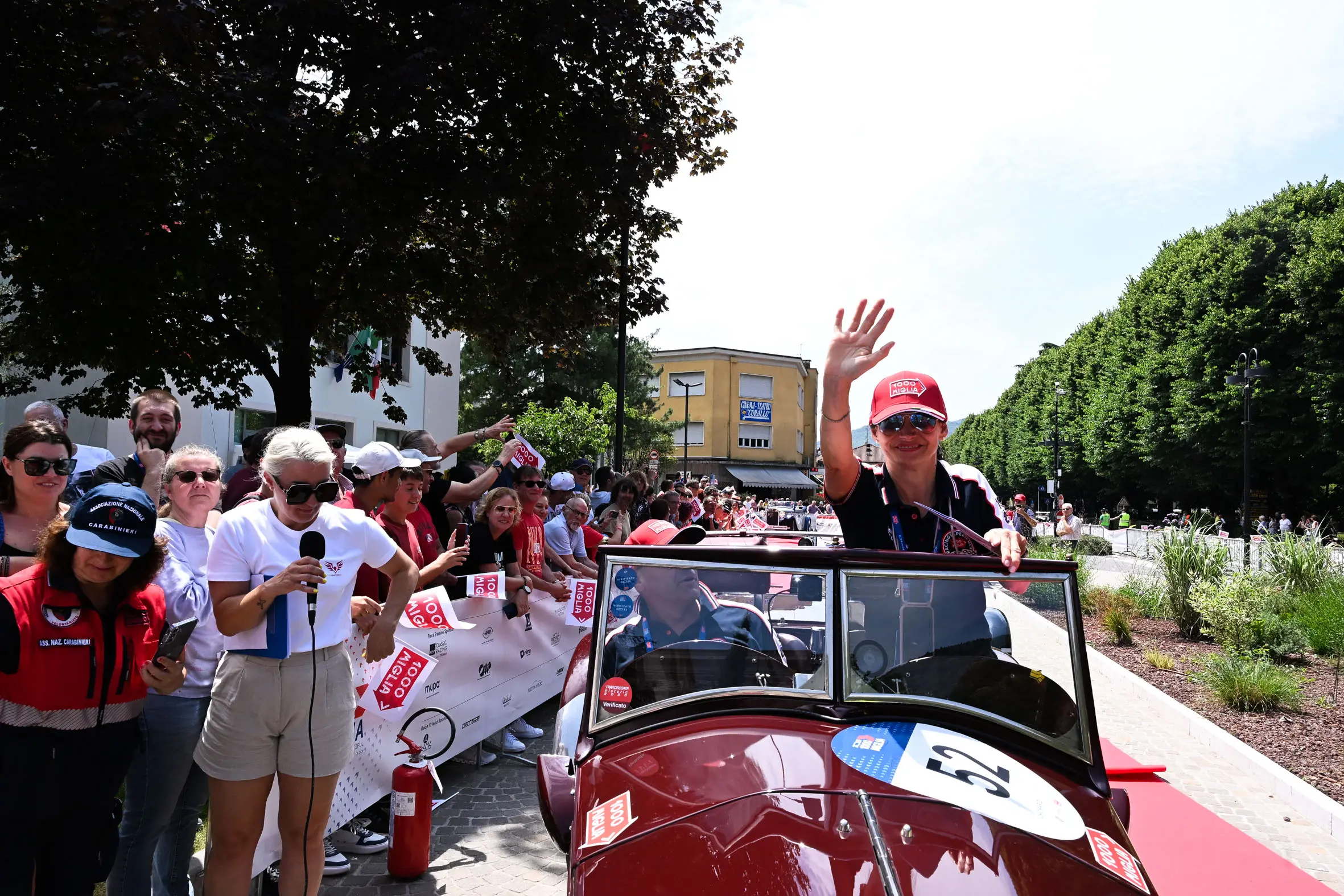 Mille Miglia 2025, il passaggio da Villanuova sul Clisi