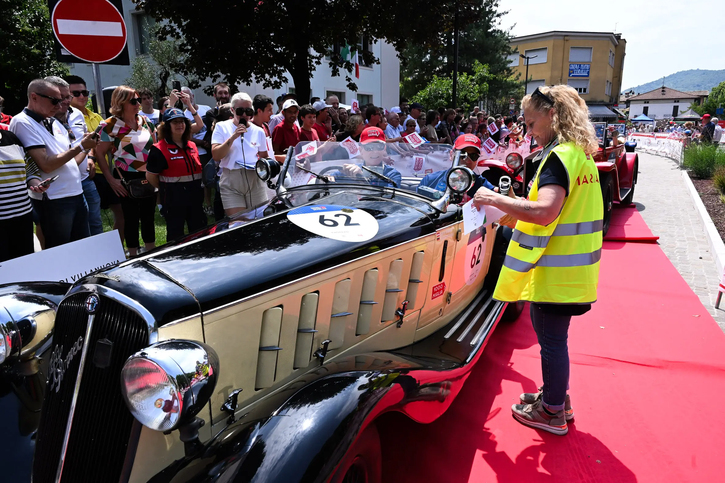 Mille Miglia 2025, il passaggio da Villanuova sul Clisi