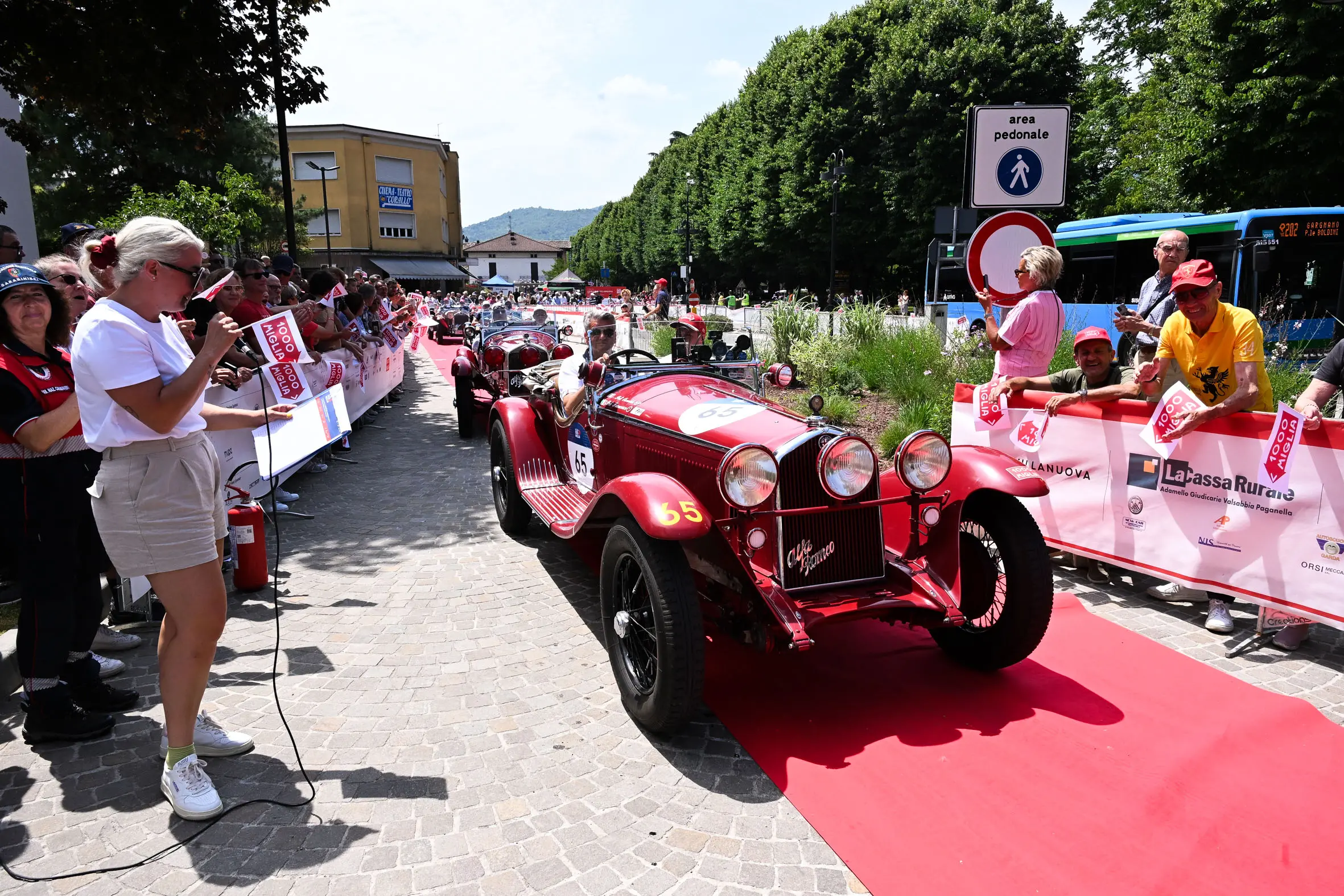 Mille Miglia 2025, il passaggio da Villanuova sul Clisi