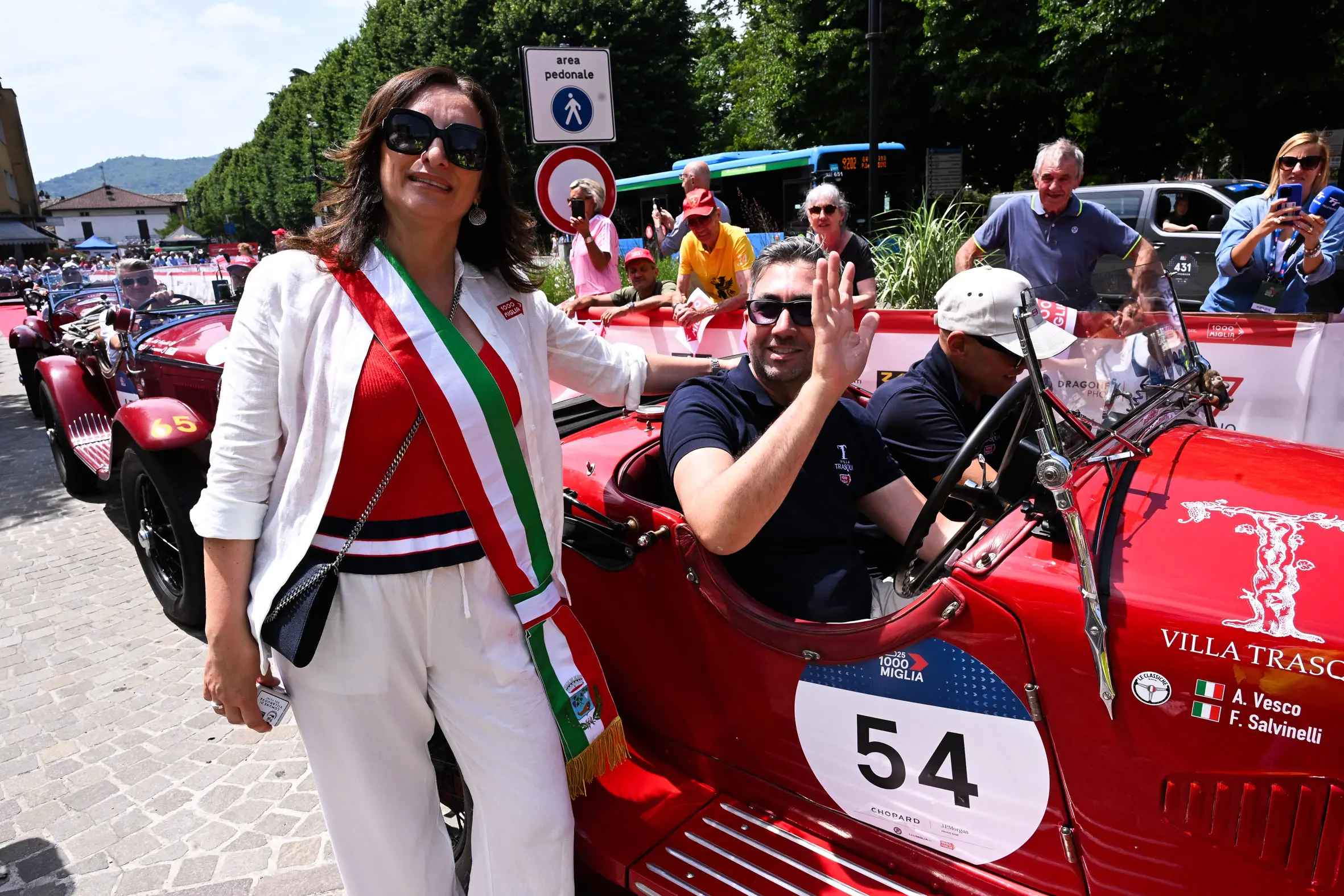 Mille Miglia 2025, il passaggio da Villanuova sul Clisi