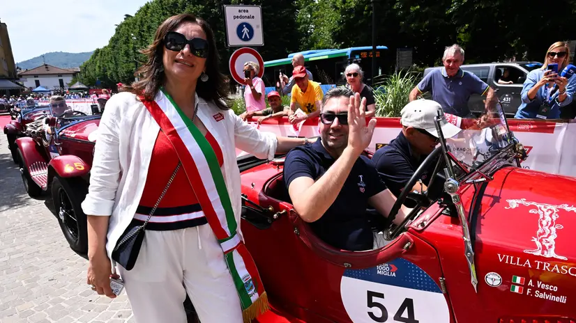 Mille Miglia 2025, il passaggio da Villanuova sul Clisi