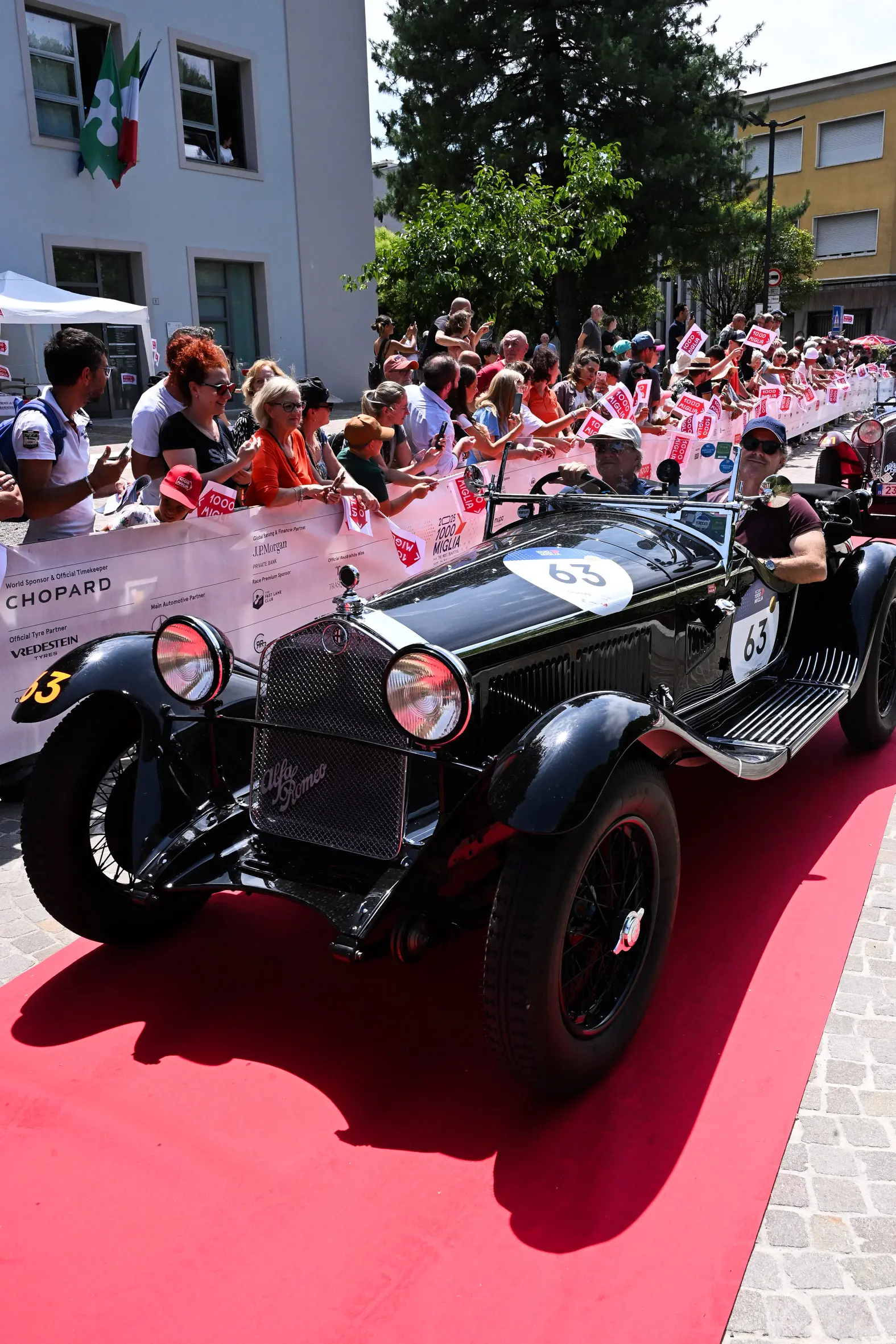 Mille Miglia 2025, il passaggio da Villanuova sul Clisi