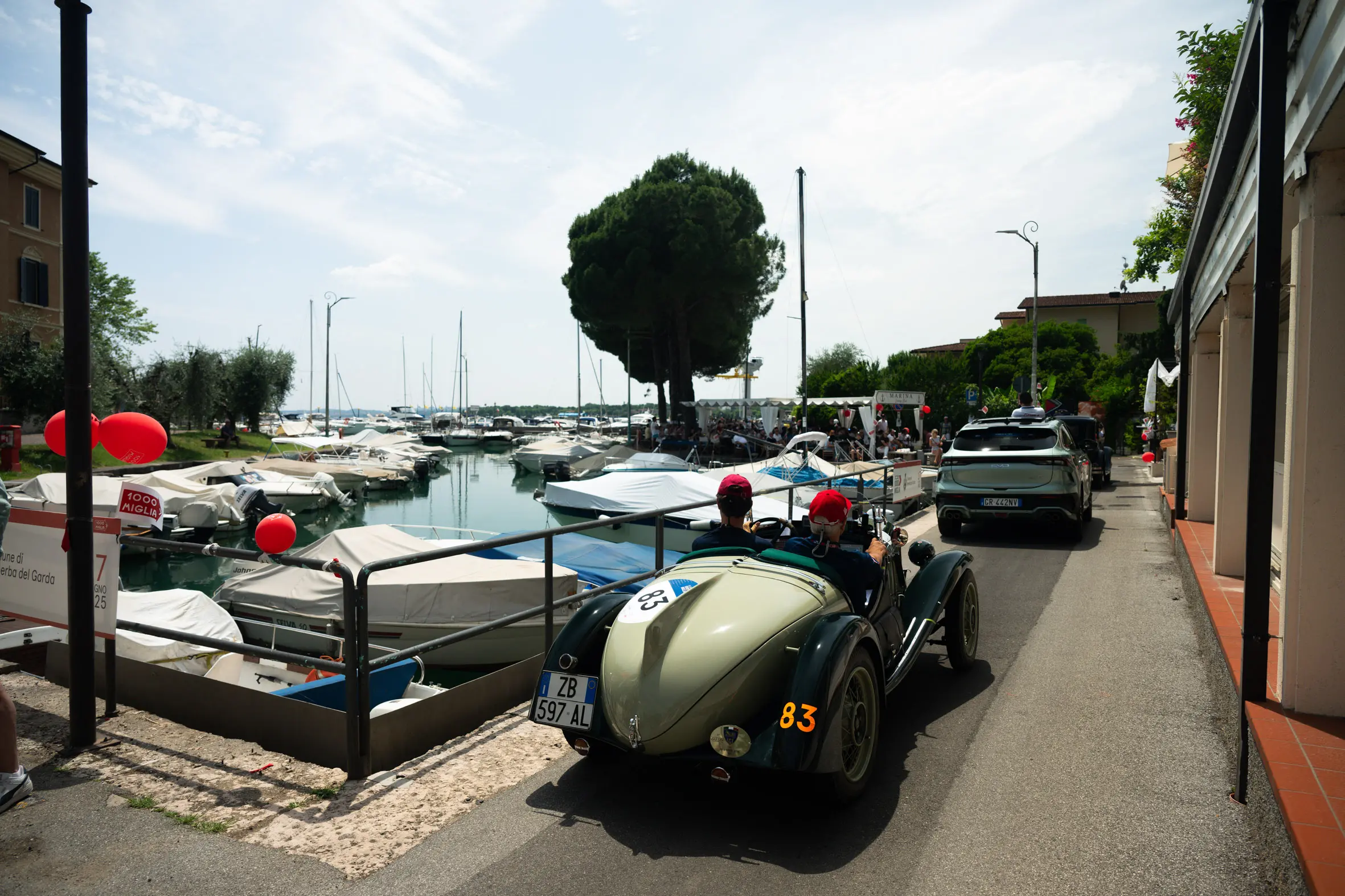 Mille Miglia 2025, il passaggio a Manerba del Garda