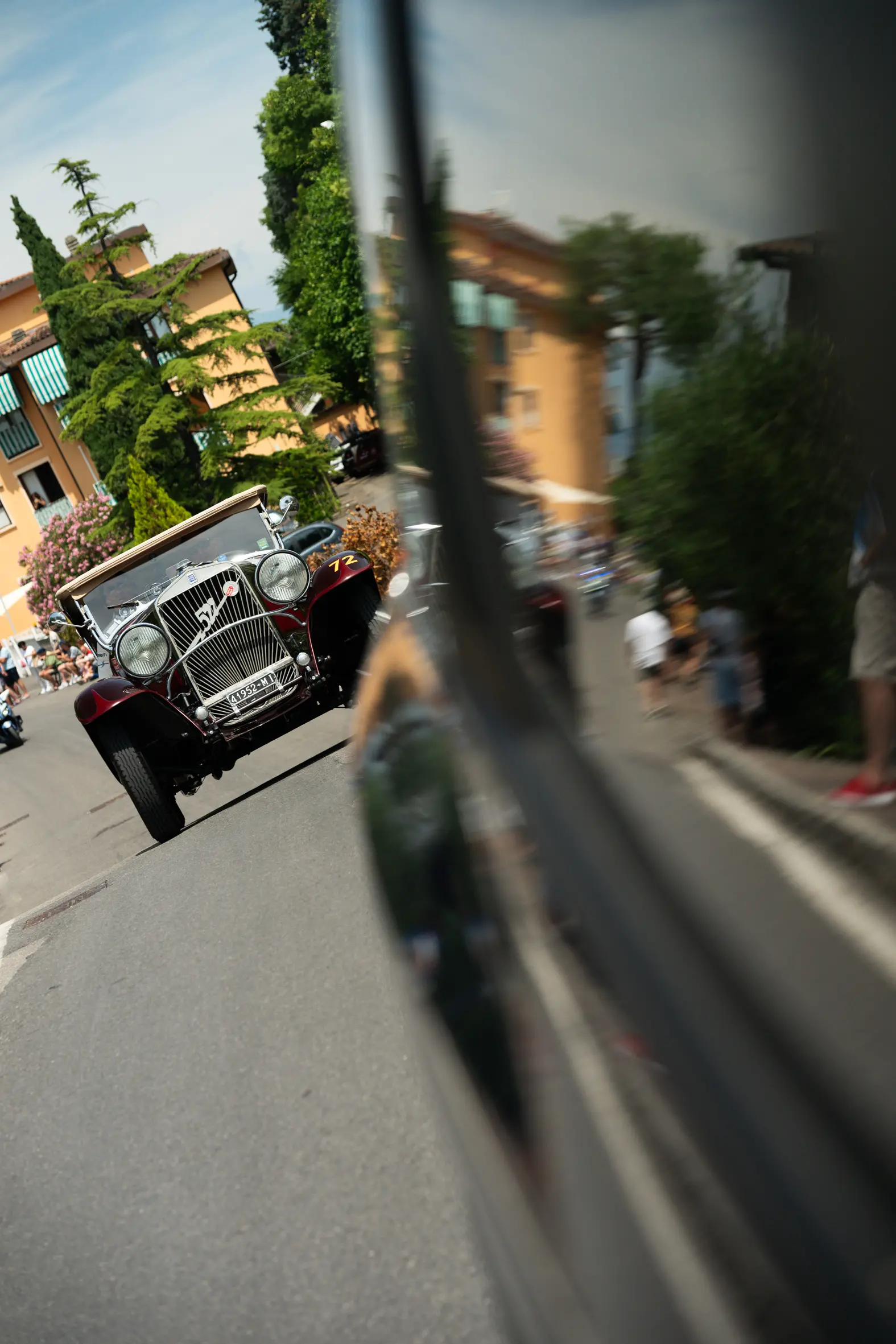 Mille Miglia 2025, il passaggio a Moniga del Garda
