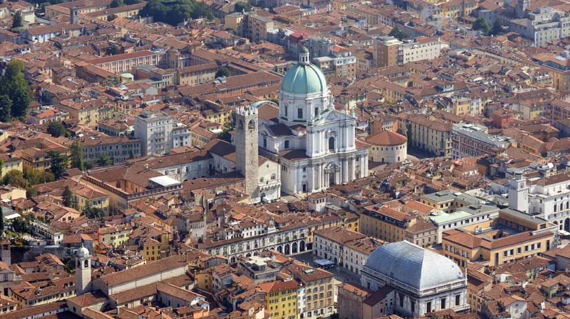 Una veduta dall’alto di Brescia - © www.giornaledibrescia.it