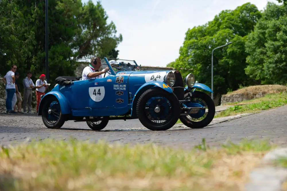 Mille Miglia 2025, il passaggio in Castello