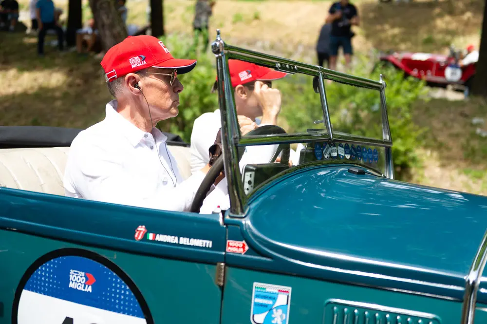 Mille Miglia 2025, il passaggio in Castello