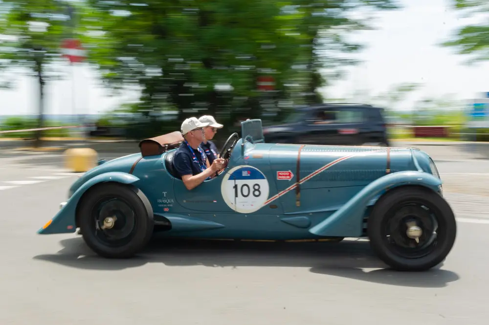 Mille Miglia 2025, il passaggio in Castello