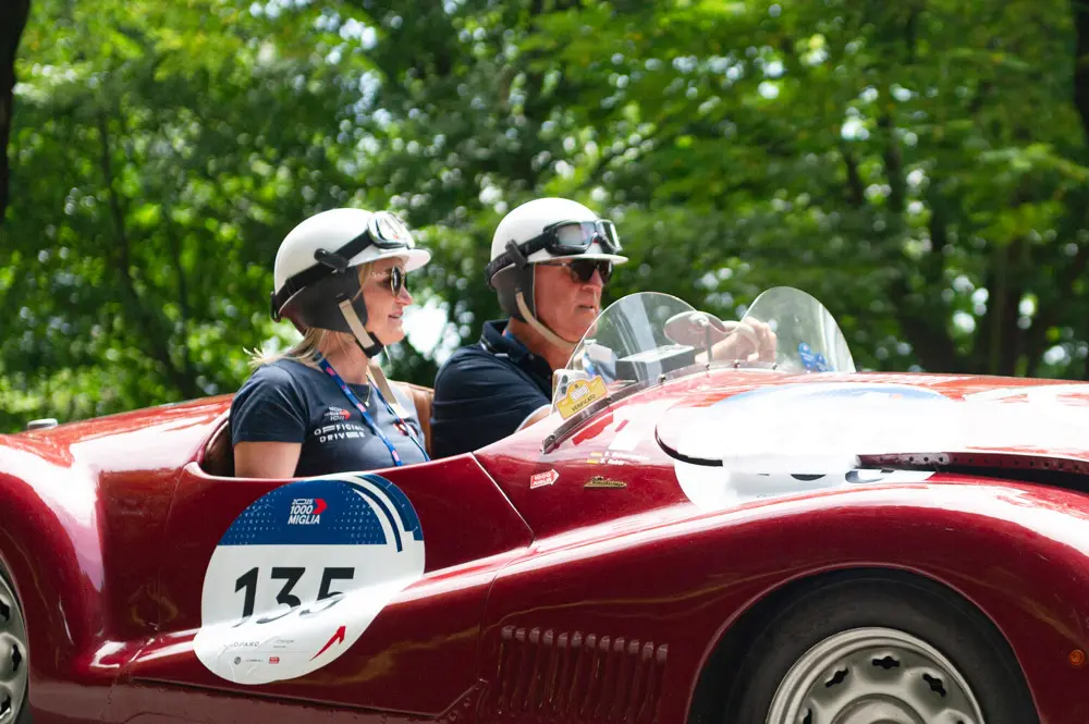Mille Miglia 2025, il passaggio in Castello