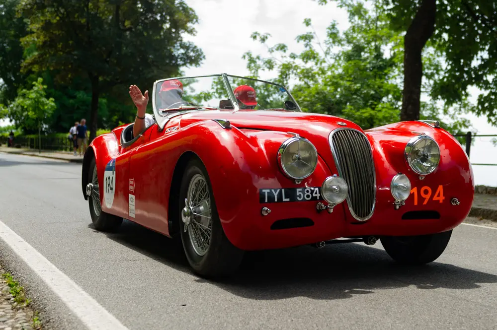 Mille Miglia 2025, il passaggio in Castello