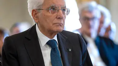 Roma - Il Presidente Sergio Mattarella in occasione dell'Adunanza solenne di chiusuradell’anno accademico 2024-2025 dell’Accademia Nazionale dei Lincei, oggi 13 giugno 2025 (Foto di Paolo Giandotti - Ufficio per la Stampa e la Comunicazione della Presidenza della Repubblica)