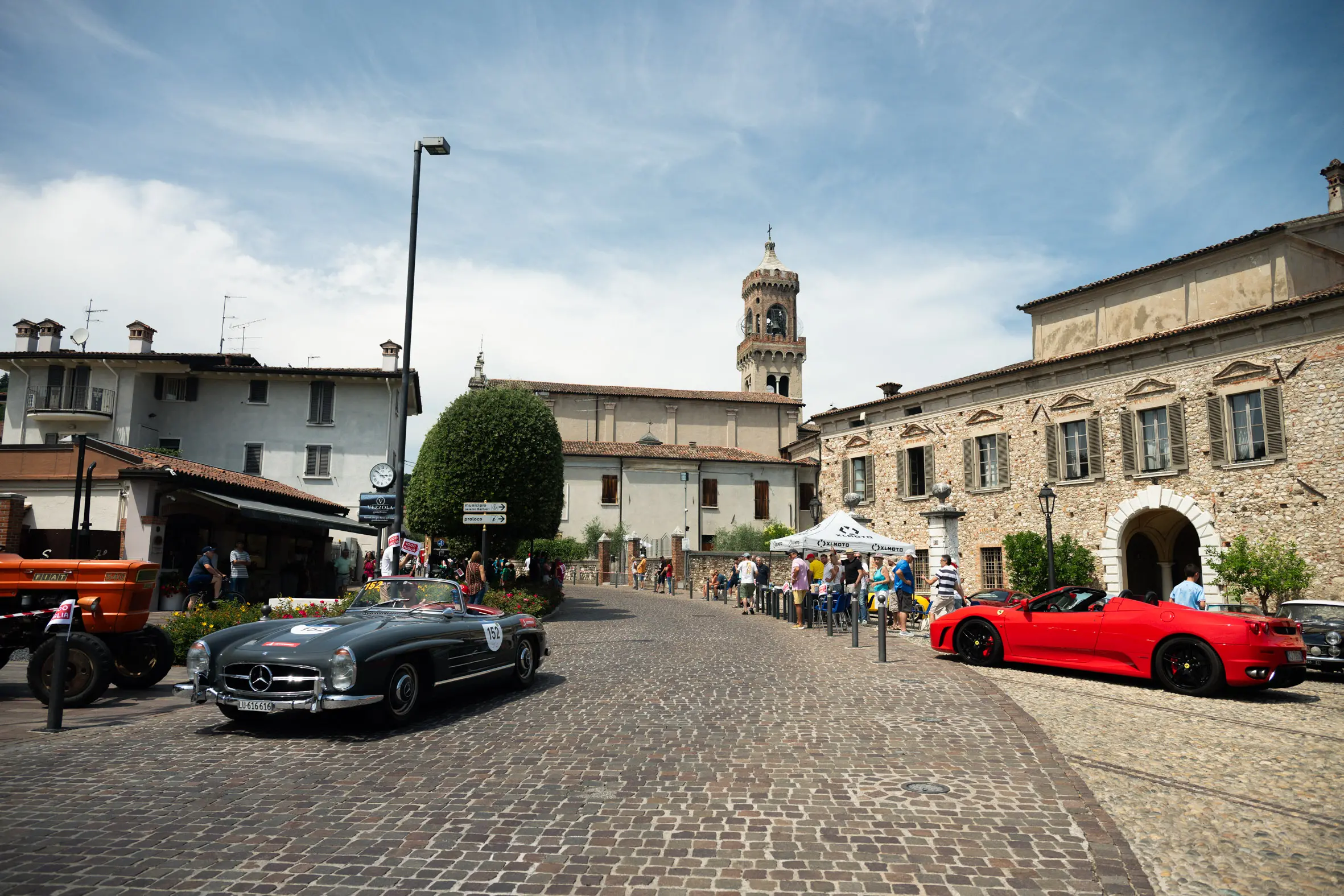 Mille Miglia 2025, il passaggio da Padenghe sul Garda