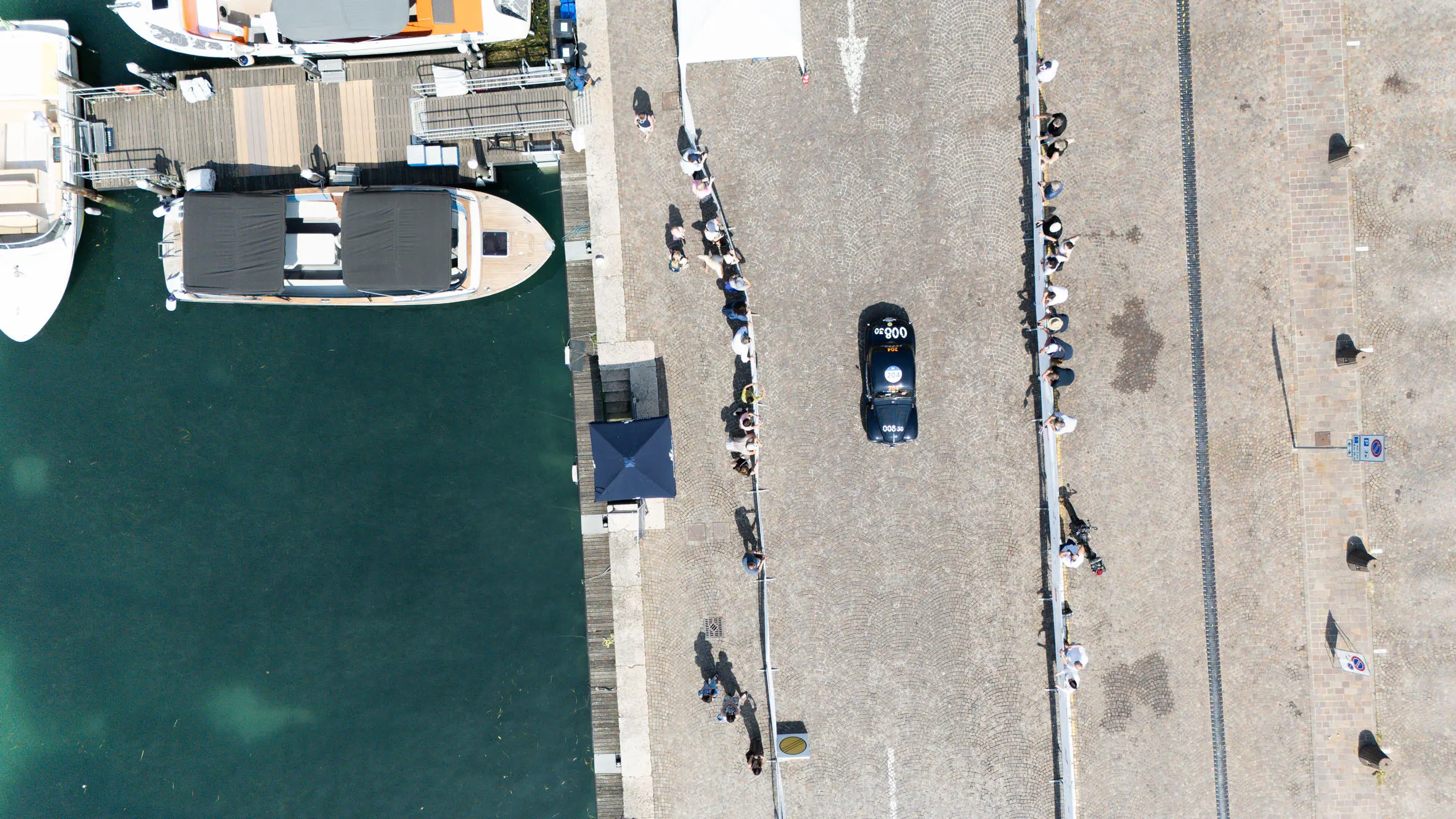 Mille Miglia 2025, il passaggio da Sirmione