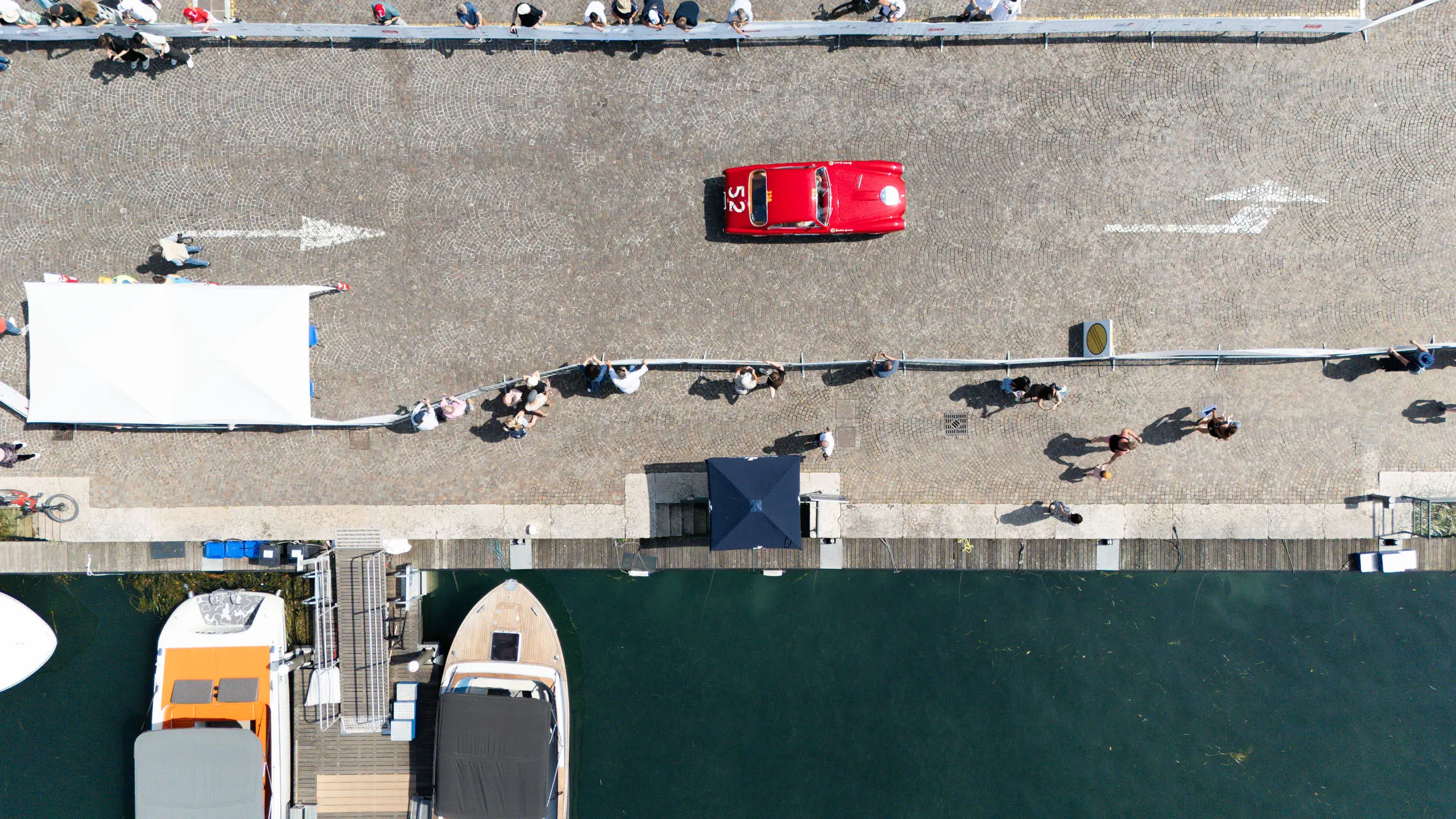 Mille Miglia 2025, il passaggio da Sirmione