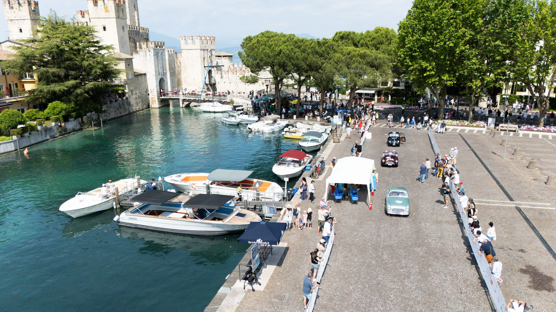 Mille Miglia 2025, il passaggio da Sirmione
