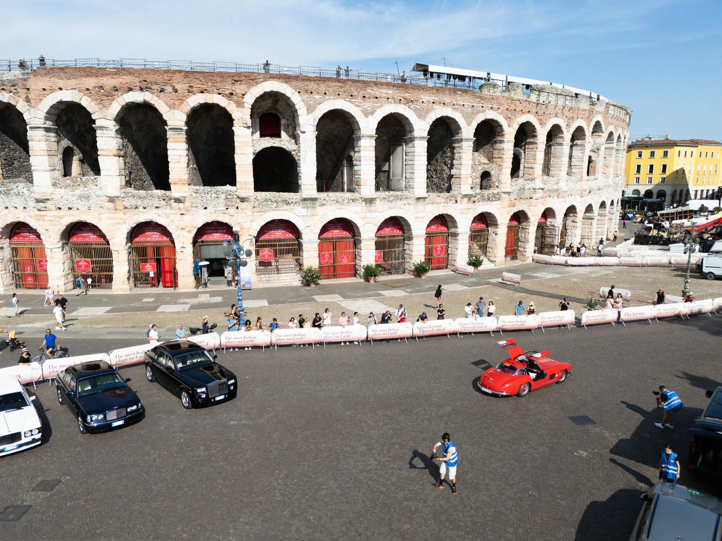 Mille Miglia 2025, il passaggio a Verona