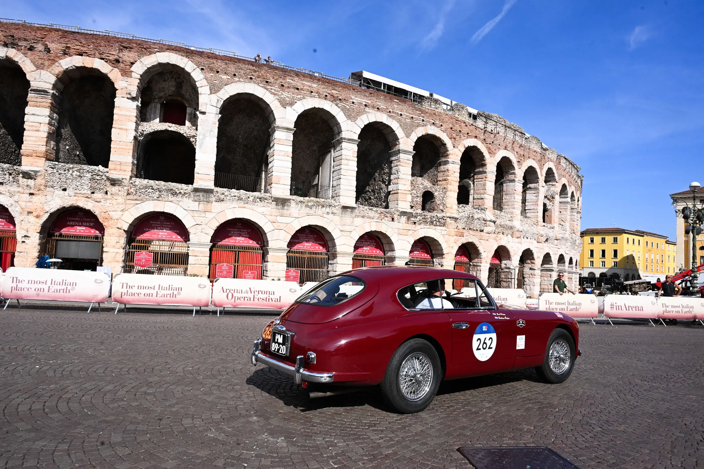 Mille Miglia 2025, il passaggio a Verona