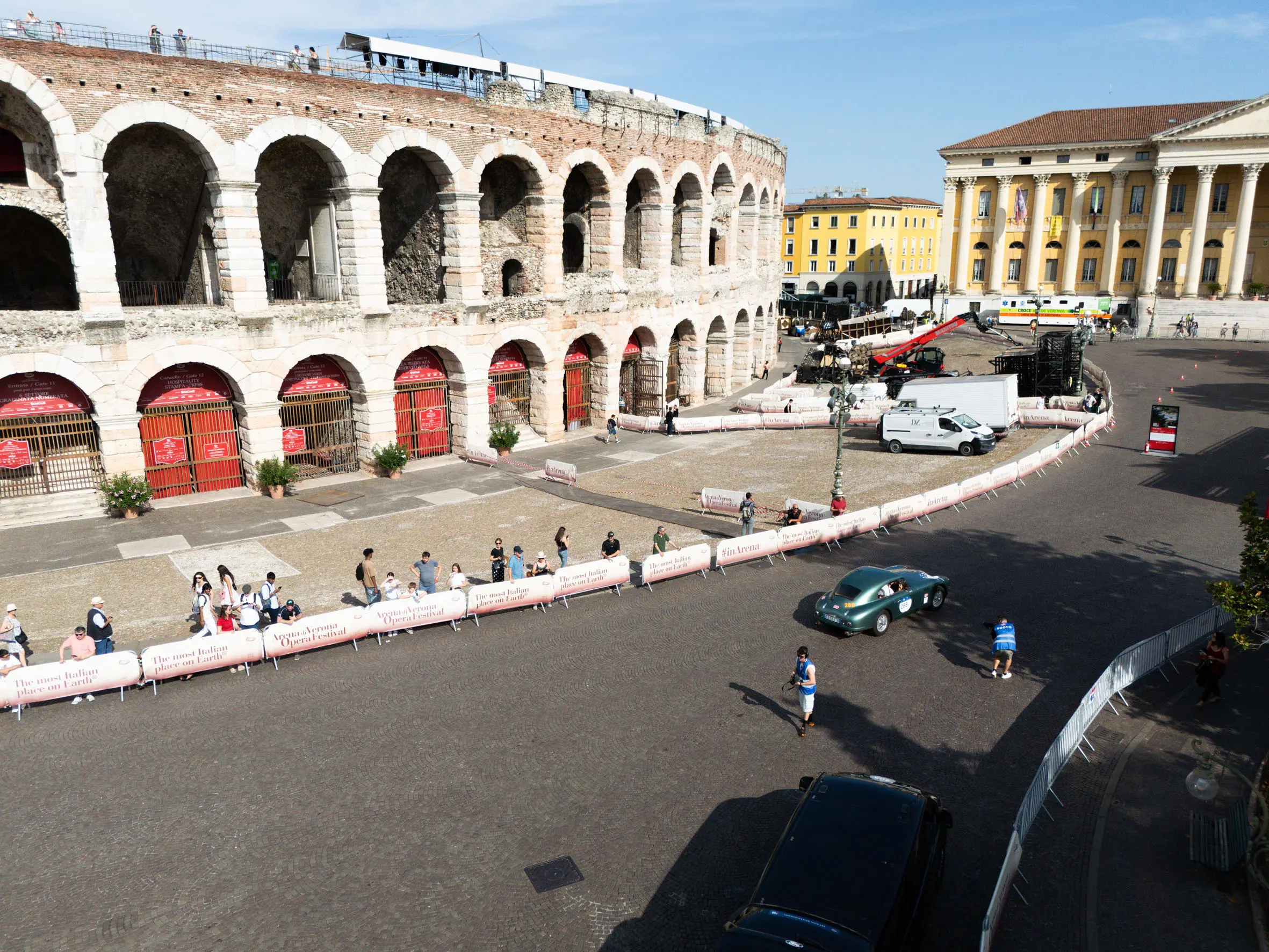 Mille Miglia 2025, il passaggio a Verona