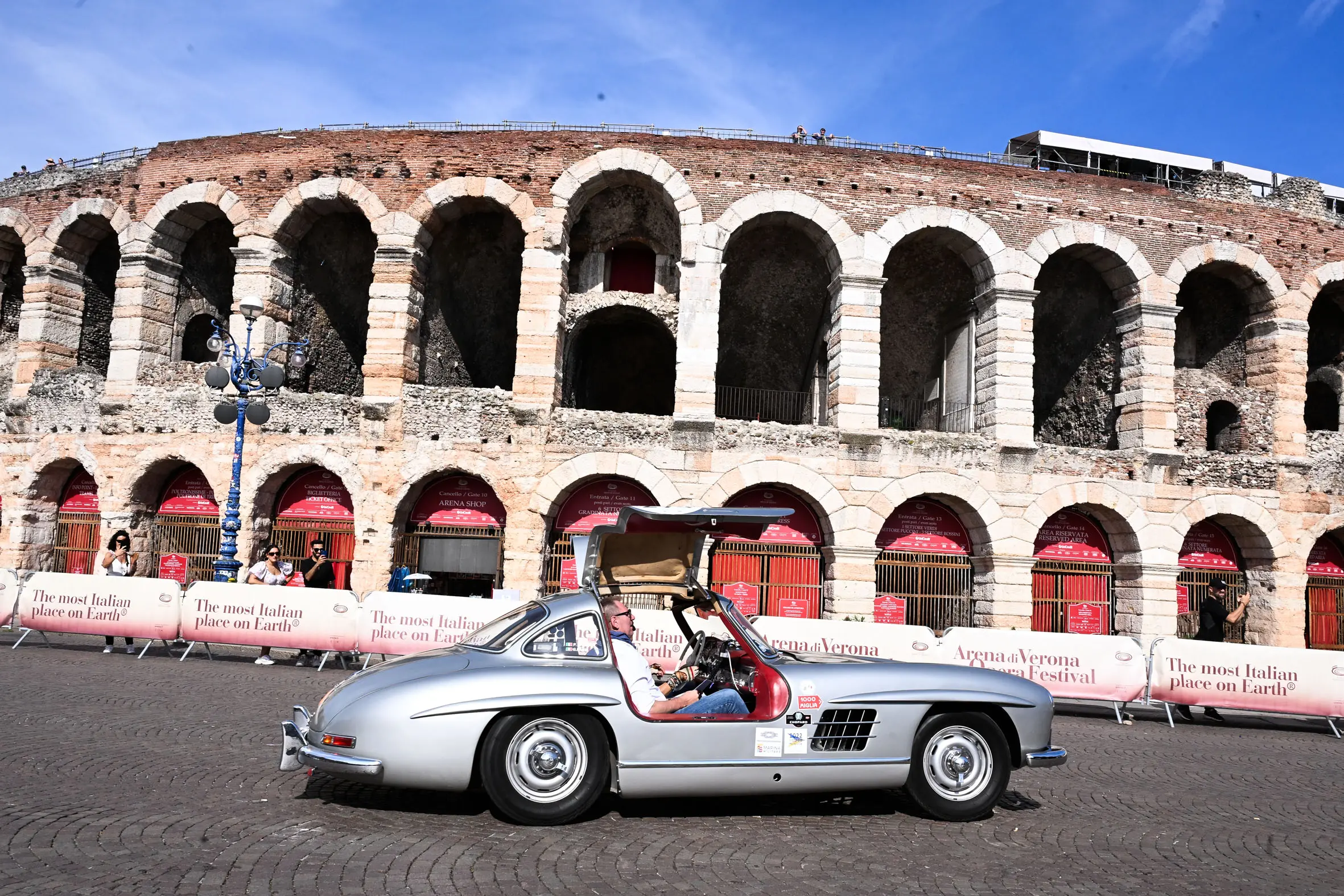Mille Miglia 2025, il passaggio a Verona