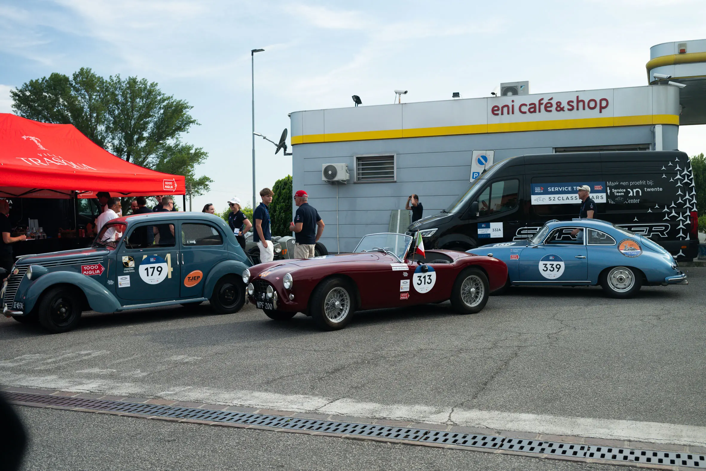 Mille Miglia 2025, il passaggio da Bovolone