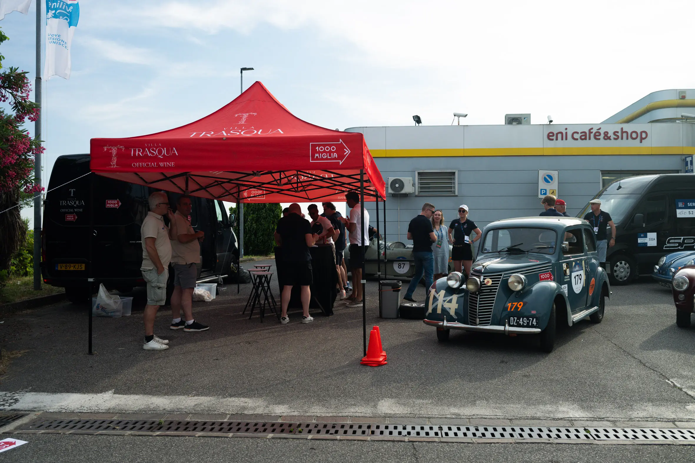 Mille Miglia 2025, il passaggio da Bovolone