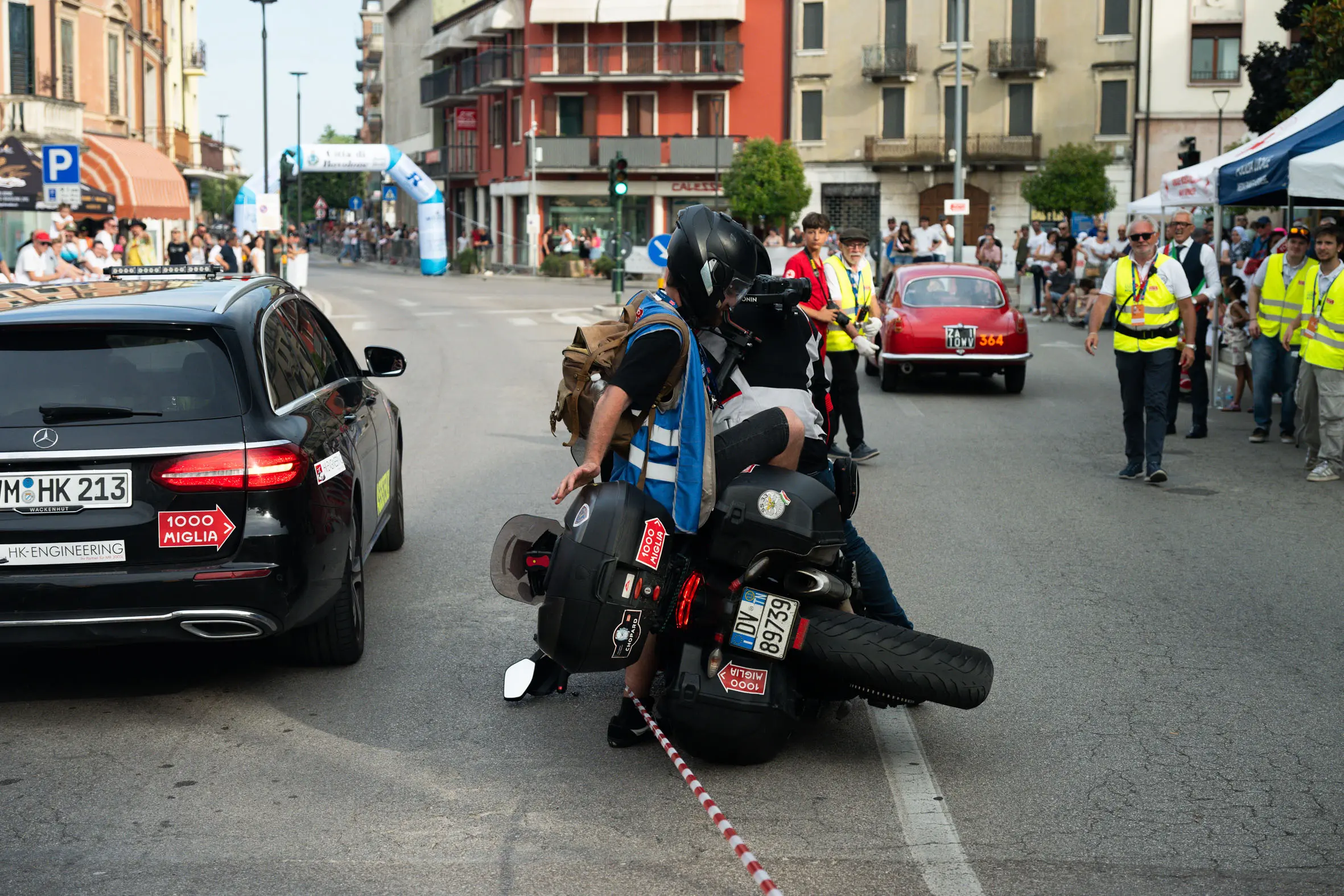 Mille Miglia 2025, il passaggio da Bovolone