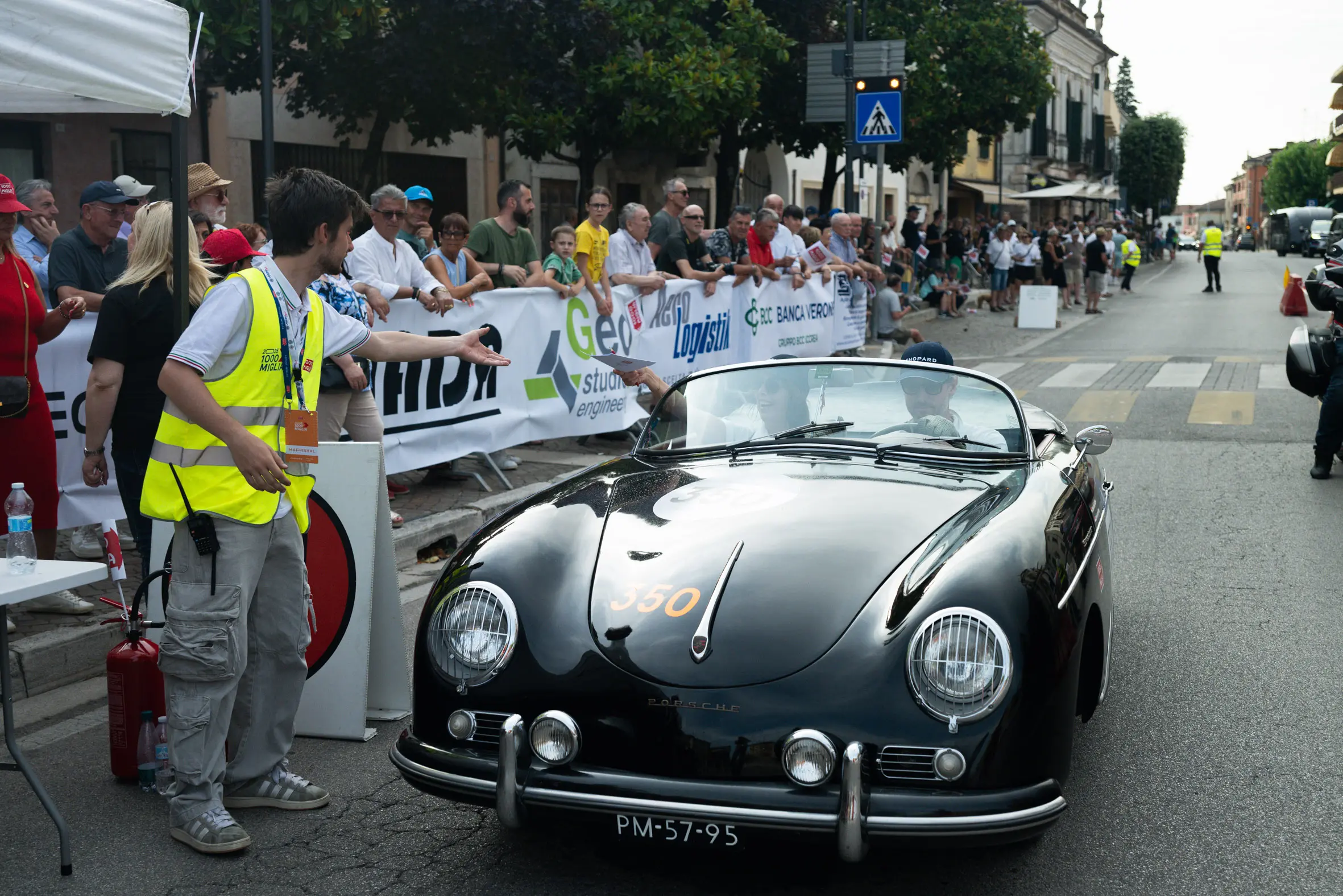 Mille Miglia 2025, il passaggio da Bovolone