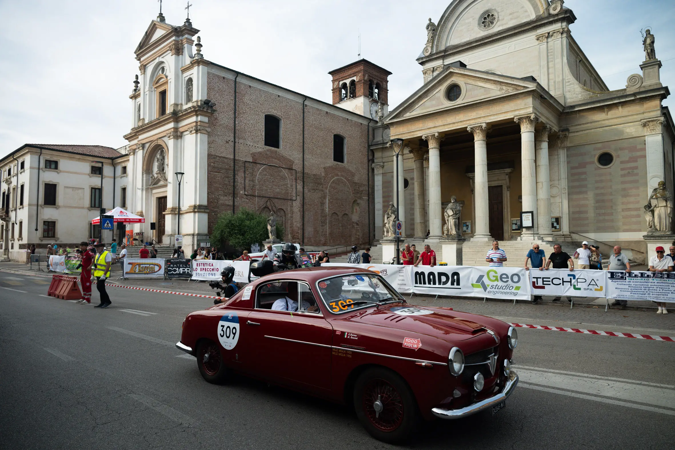 Mille Miglia 2025, il passaggio da Bovolone