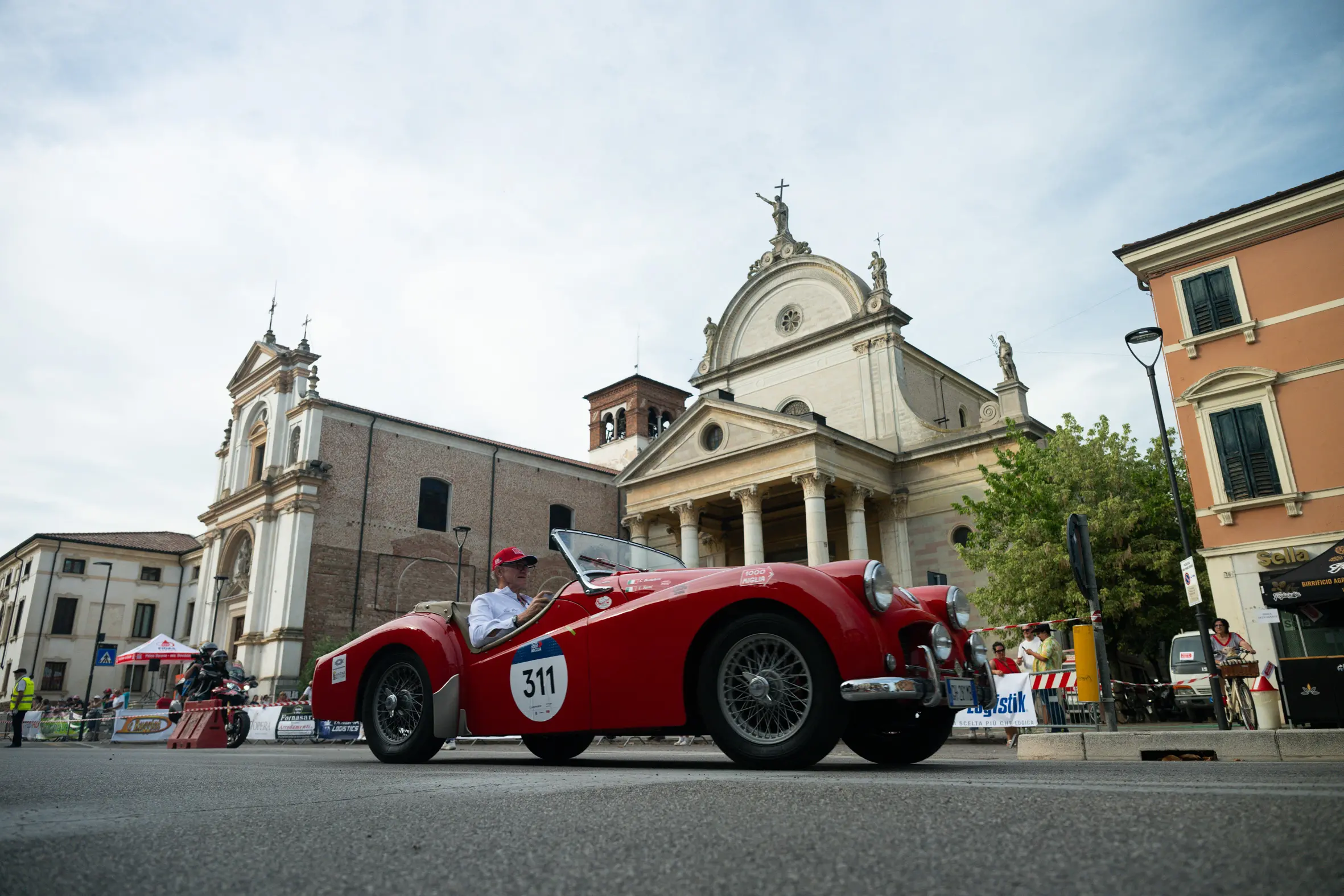 Mille Miglia 2025, il passaggio da Bovolone