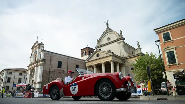 Mille Miglia 2025, il passaggio da Bovolone