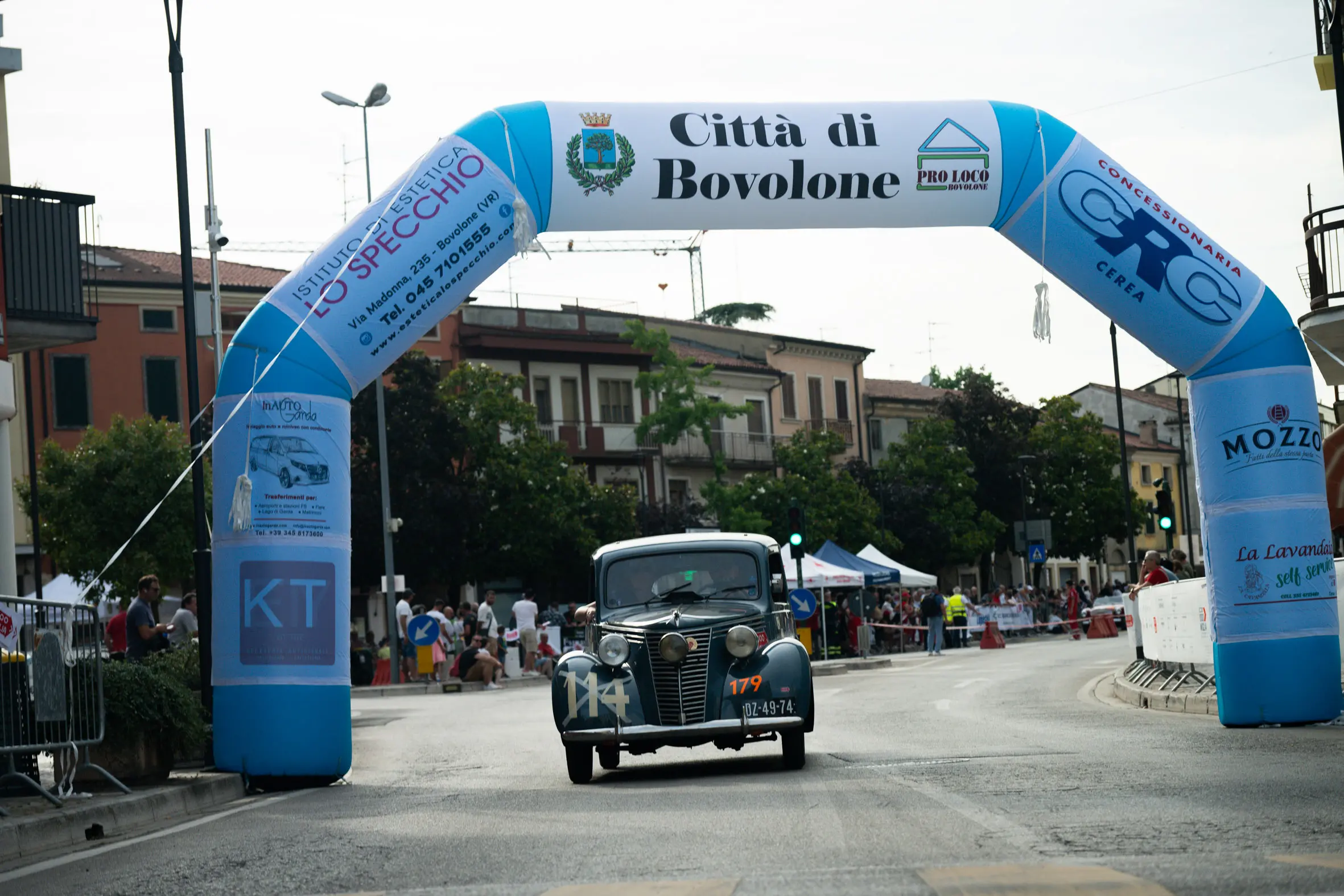 Mille Miglia 2025, il passaggio da Bovolone