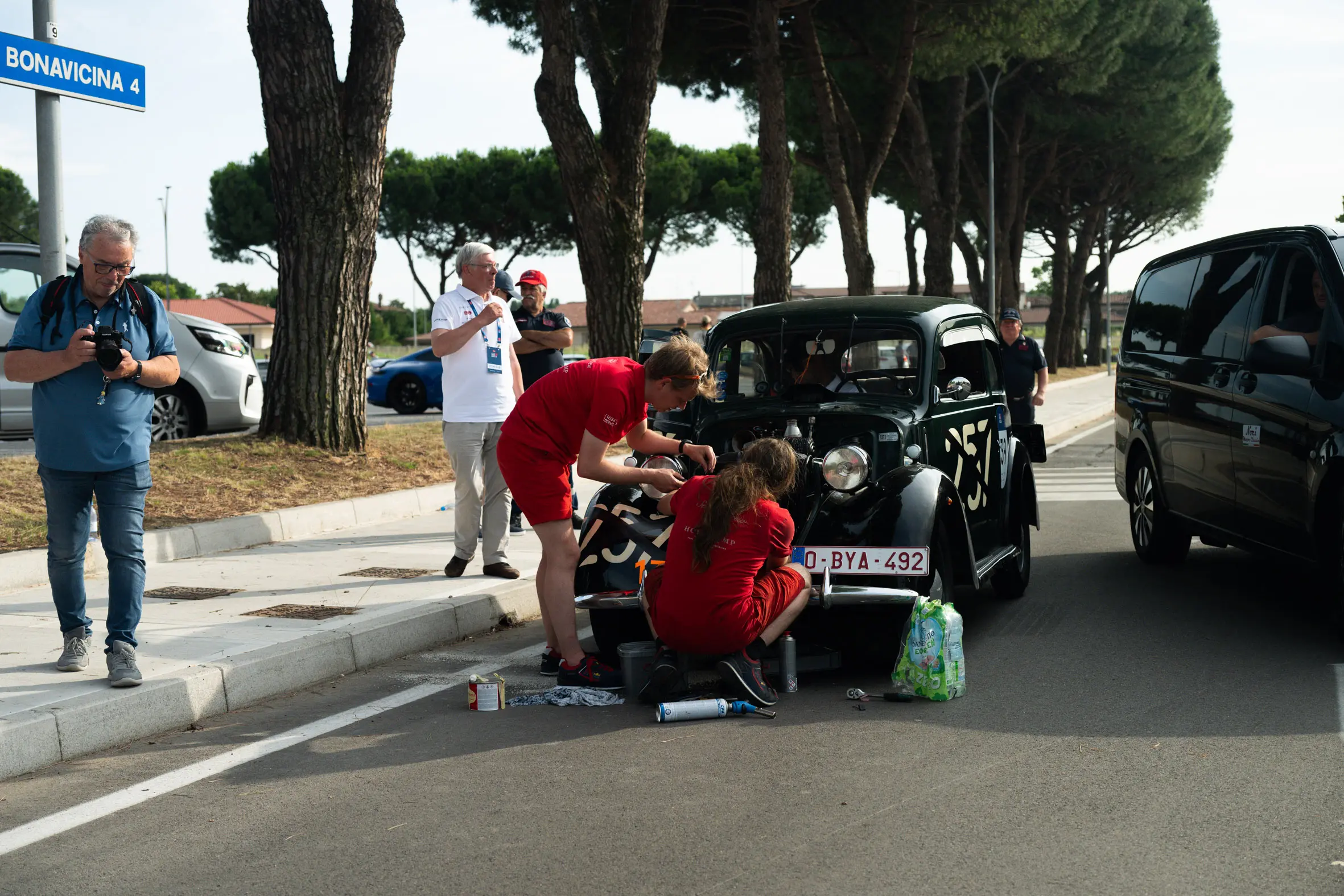 Mille Miglia 2025, il passaggio da Bovolone