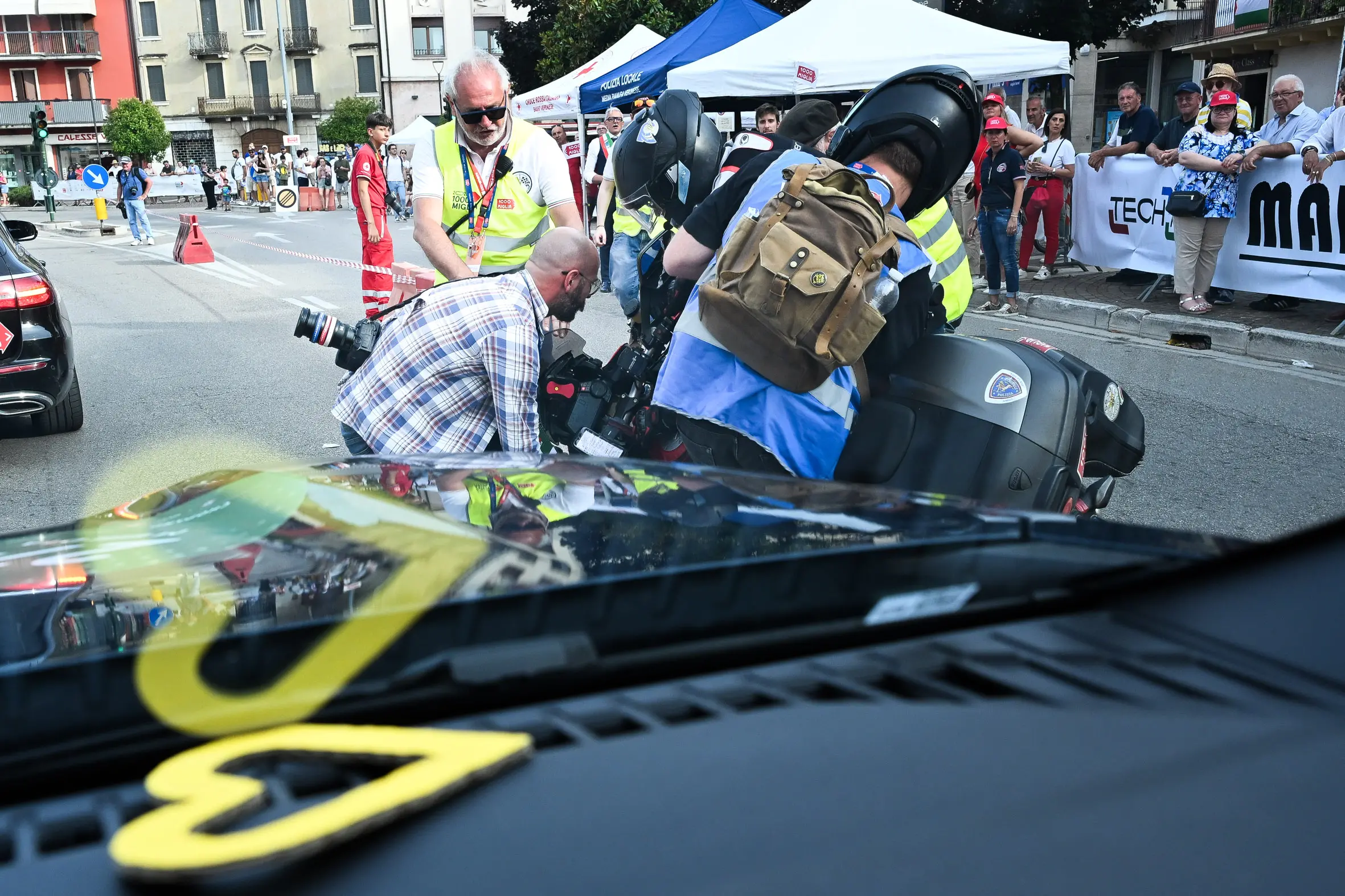 Mille Miglia 2025, il passaggio da Bovolone