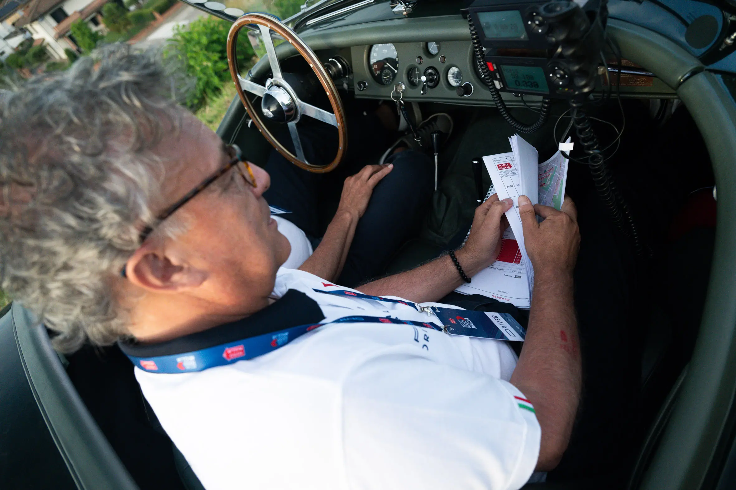 Mille Miglia 2025, il passaggio da Stienta e Occhiobello