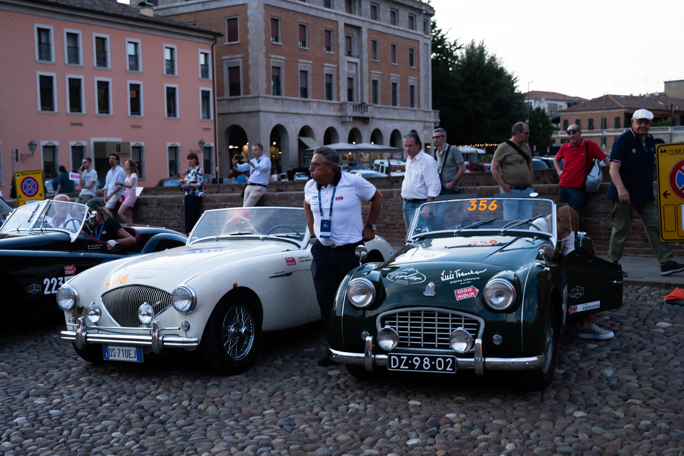 Mille Miglia 2025, il passaggio a Ferrara