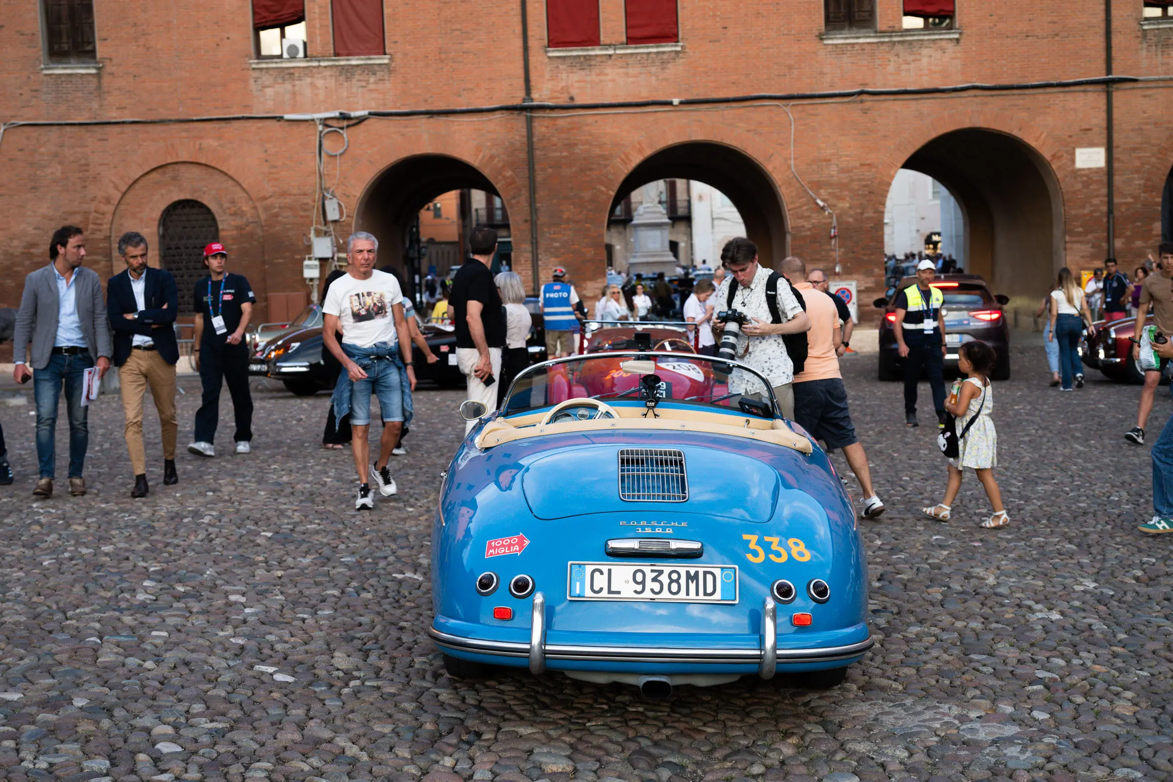 Mille Miglia 2025, il passaggio a Ferrara