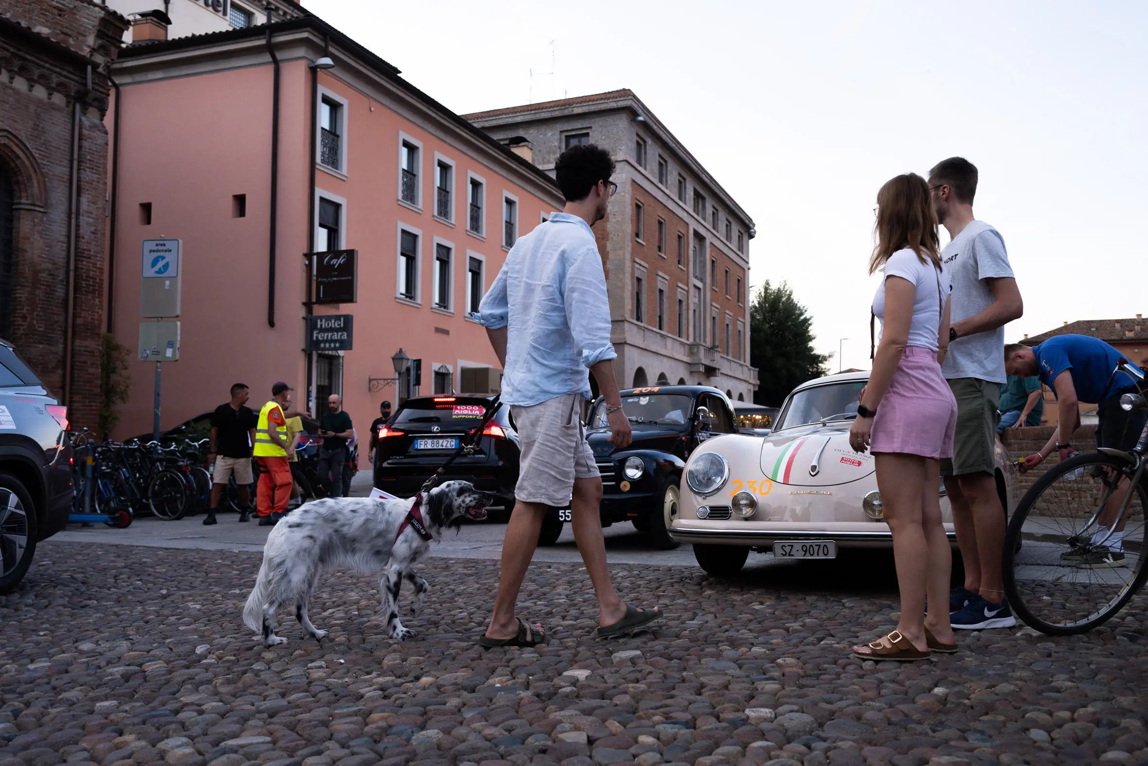 Mille Miglia 2025, il passaggio a Ferrara