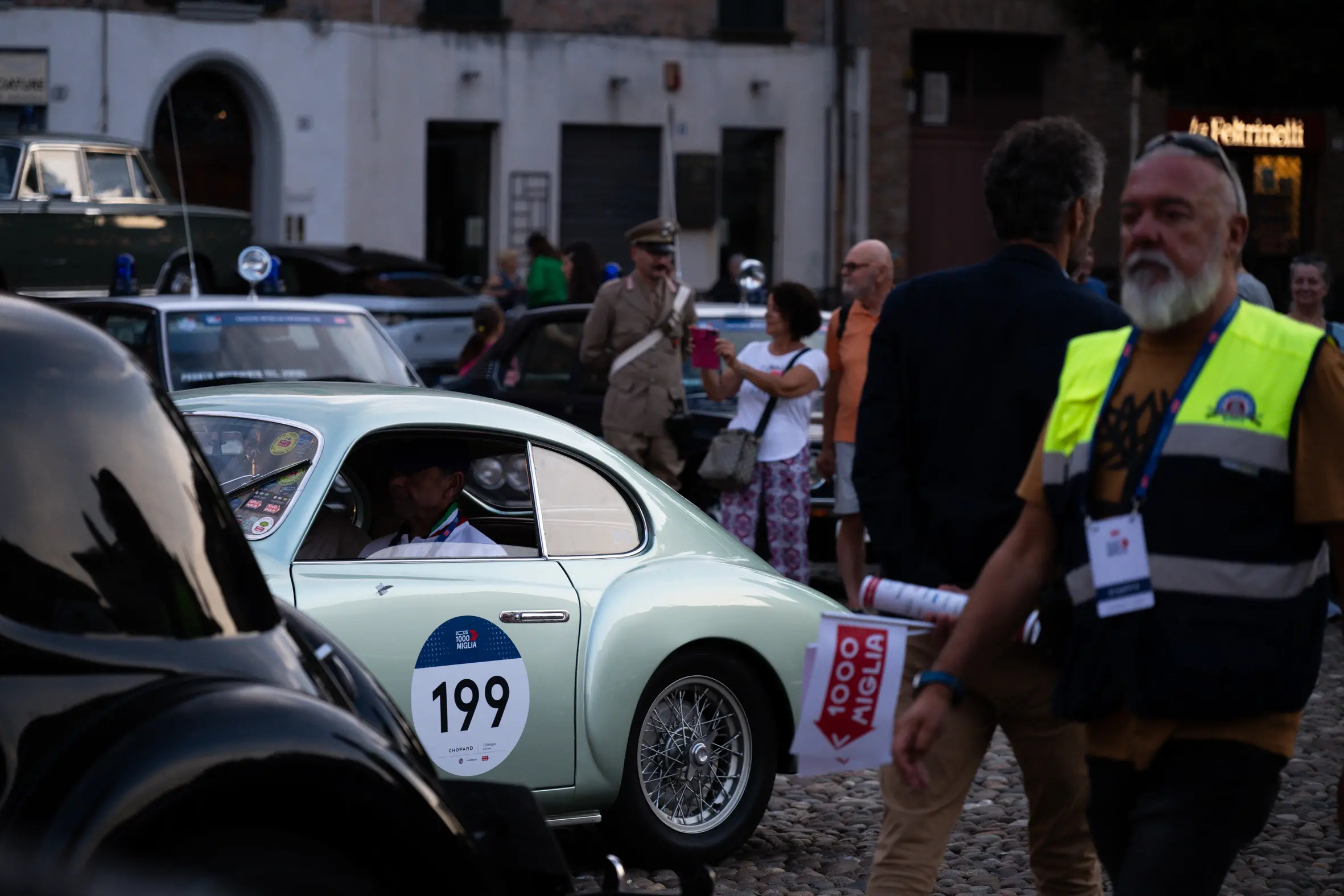 Mille Miglia 2025, il passaggio a Ferrara