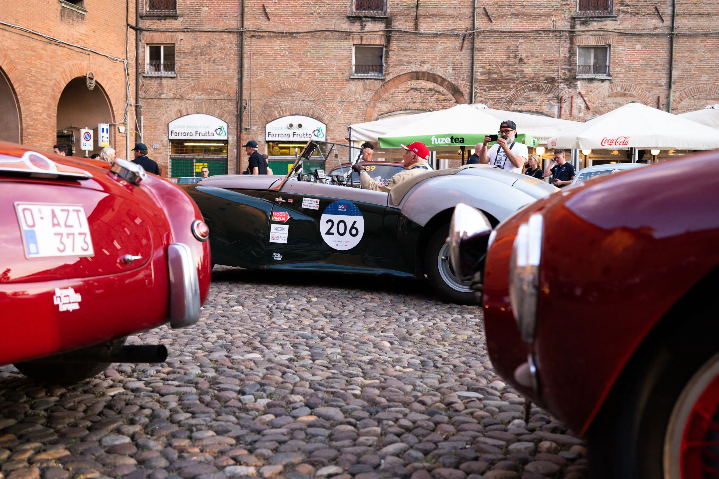 Mille Miglia 2025, il passaggio a Ferrara