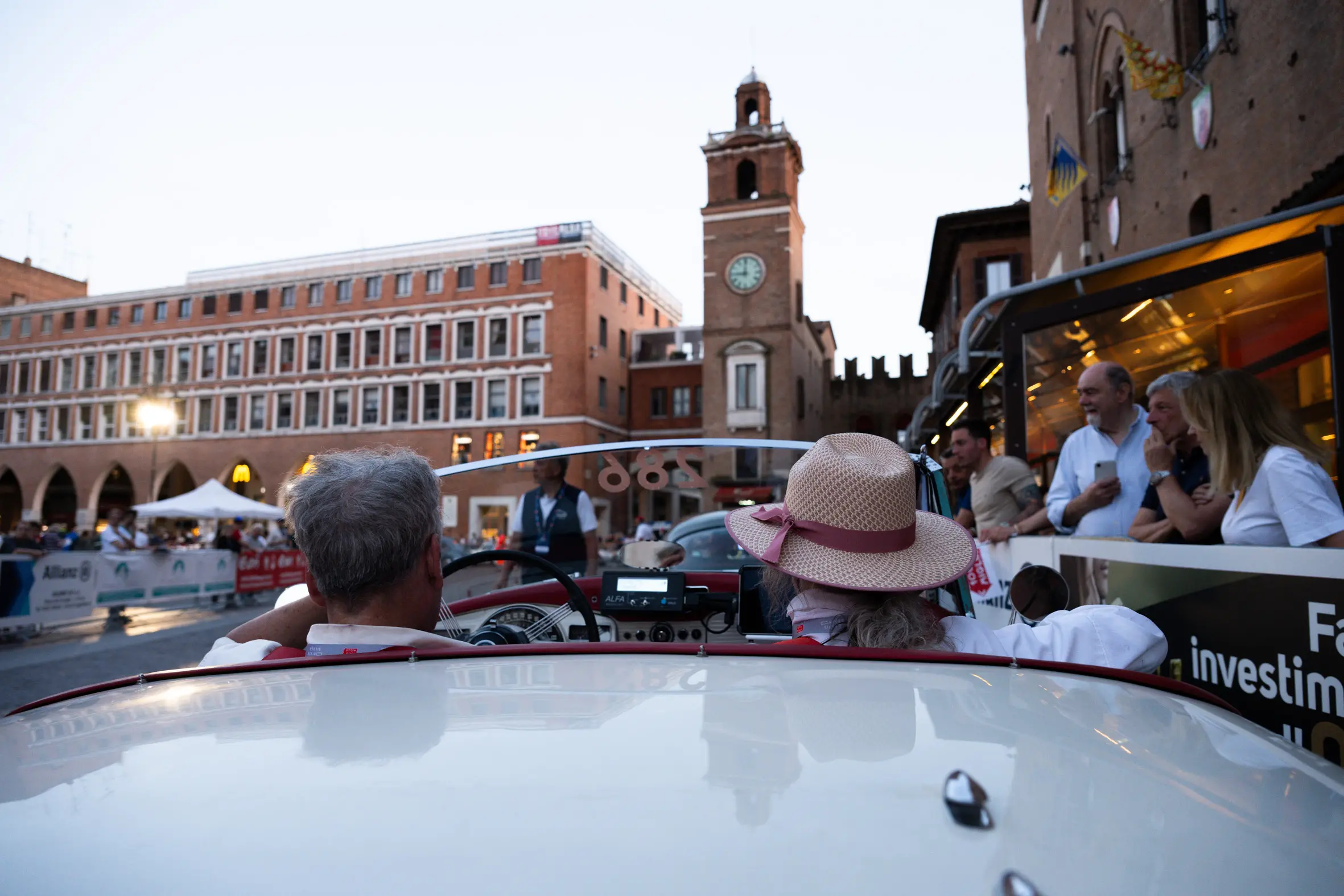 Mille Miglia 2025, il passaggio a Ferrara
